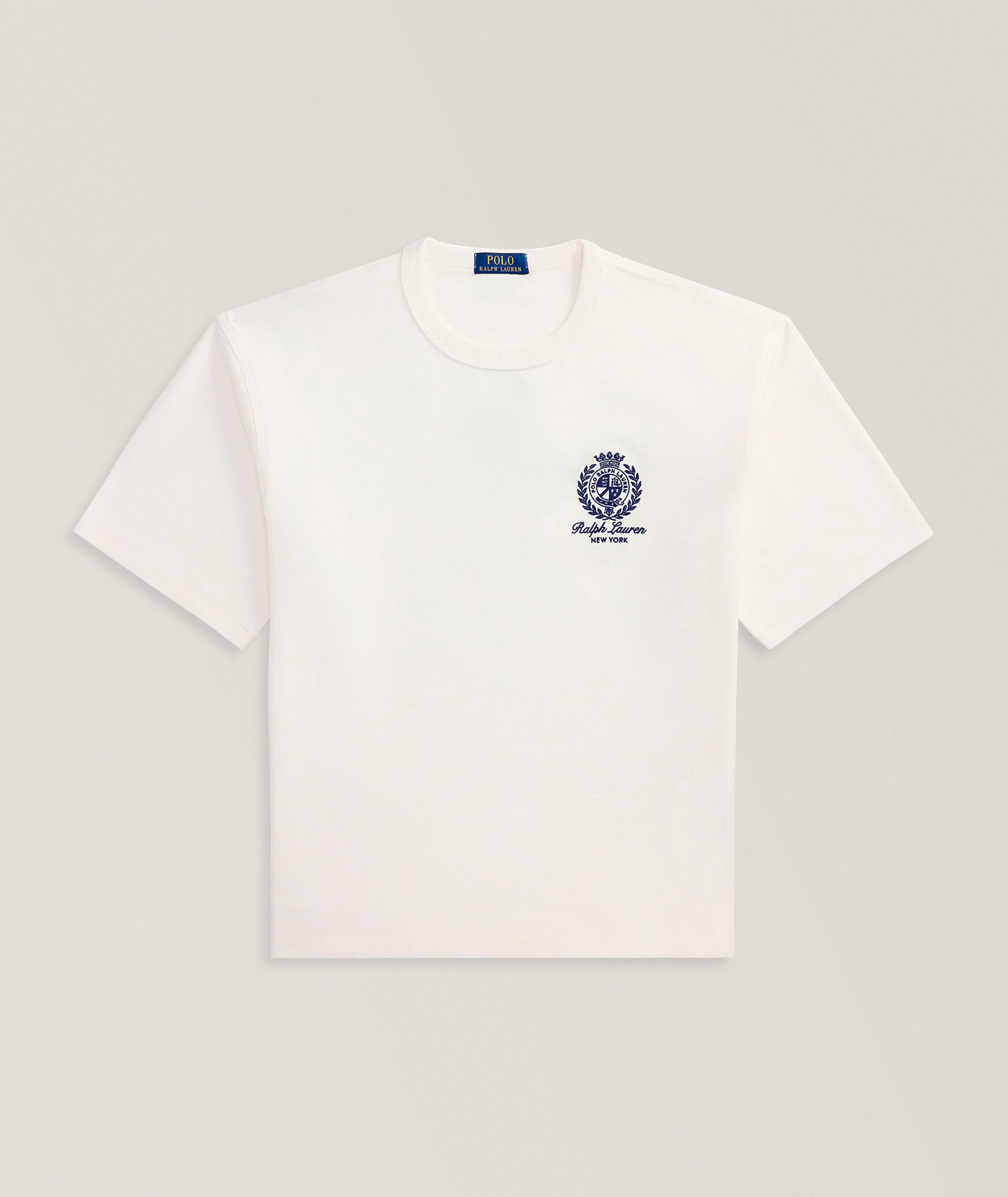 Polo Ralph Lauren Relaxed-Fit Jersey Embroidered T-Shirt 