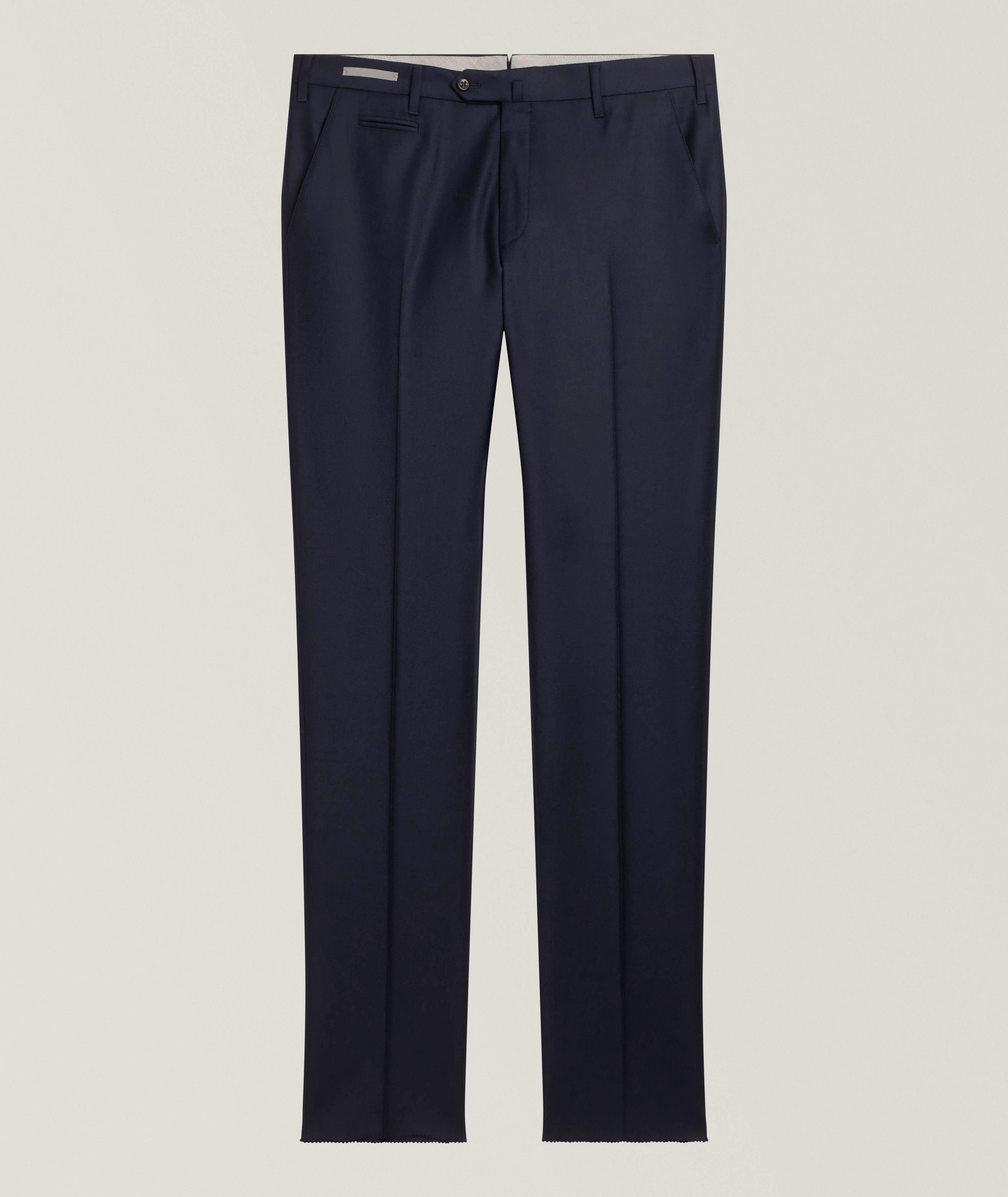 Corneliani Stretch-Virgin Wool Dress Pants