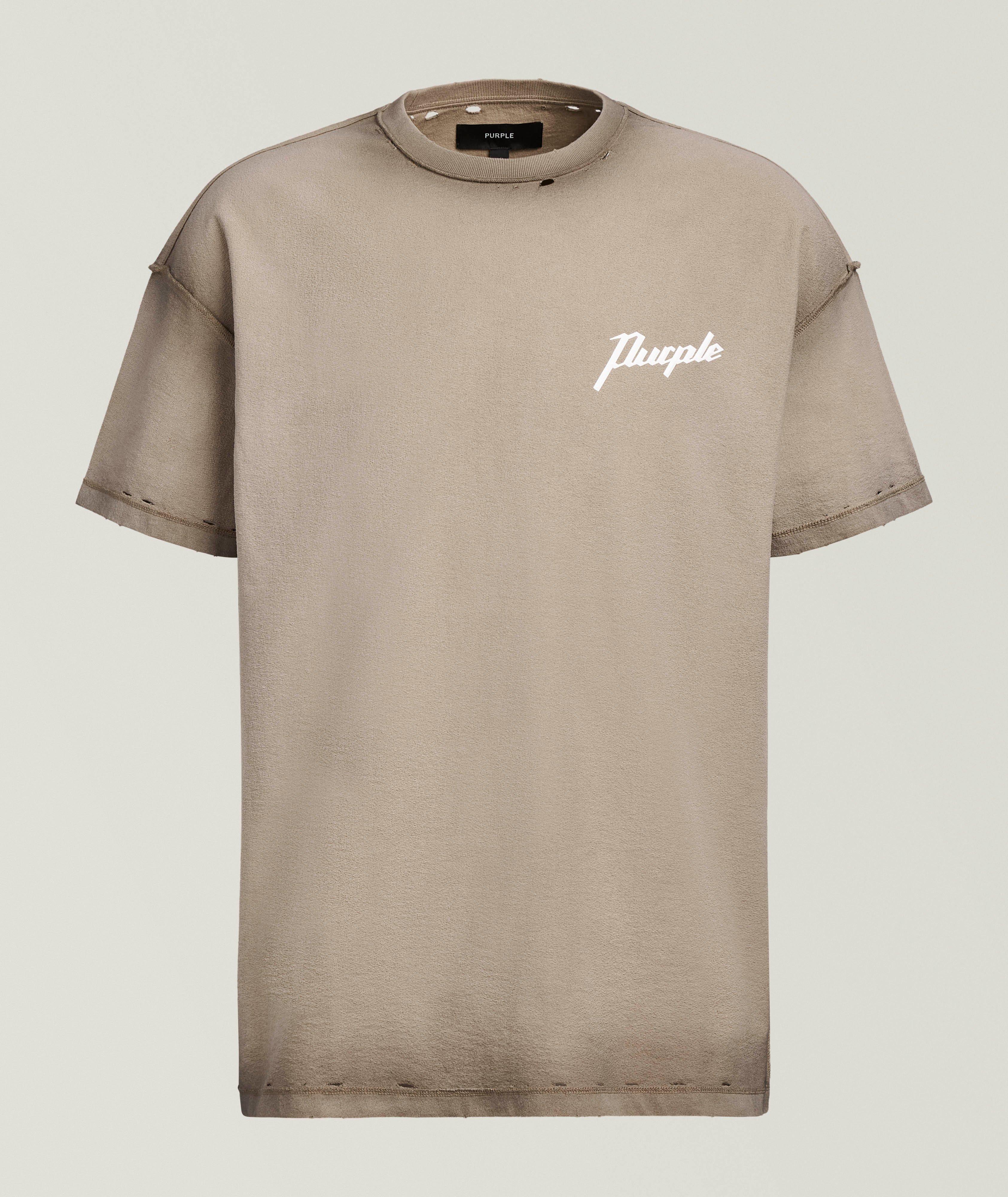 Inside-Out Seams Wordmark Cotton T-Shirt  image 0