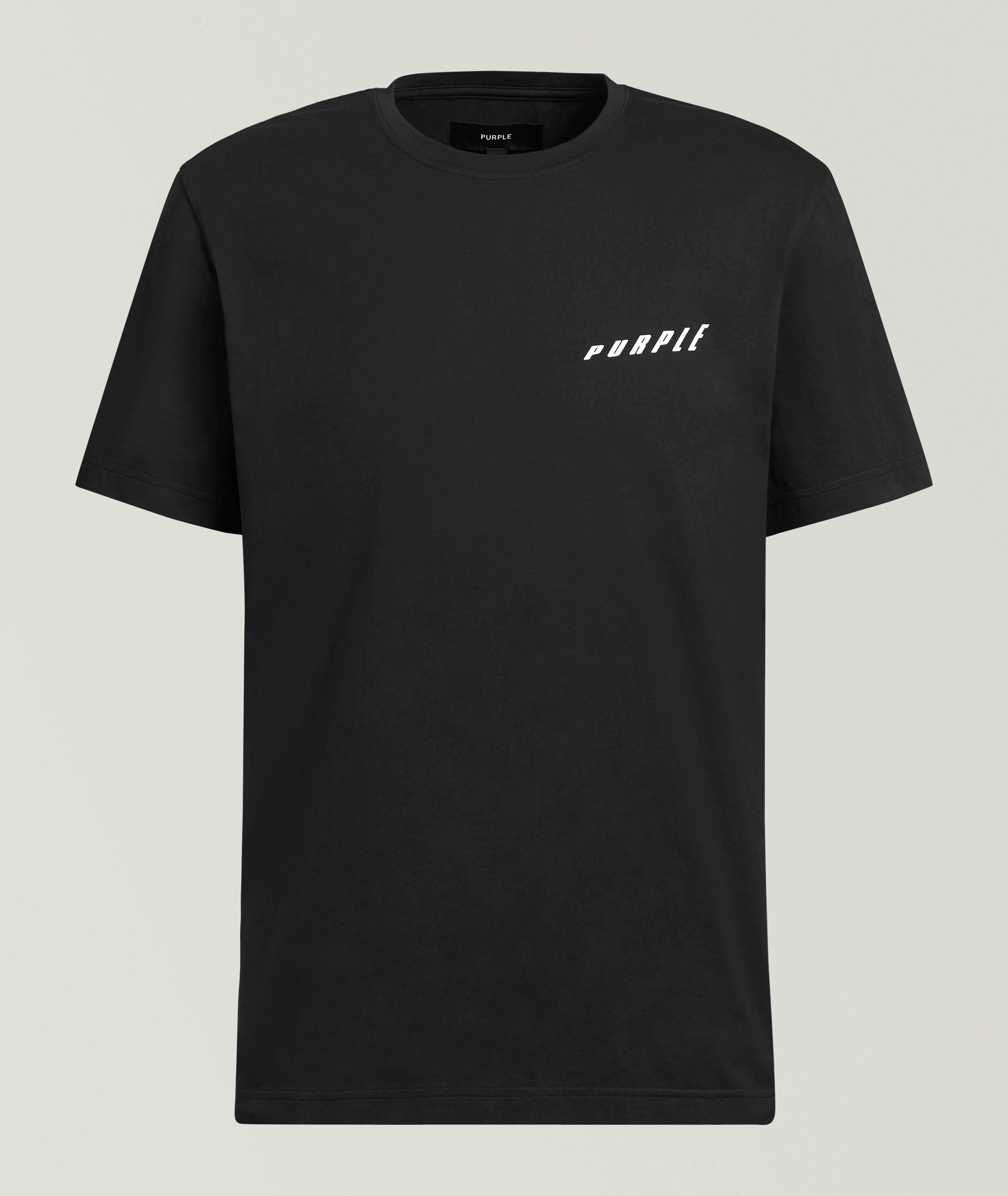 Purple Brand T-shirt coton imprimé dos logo