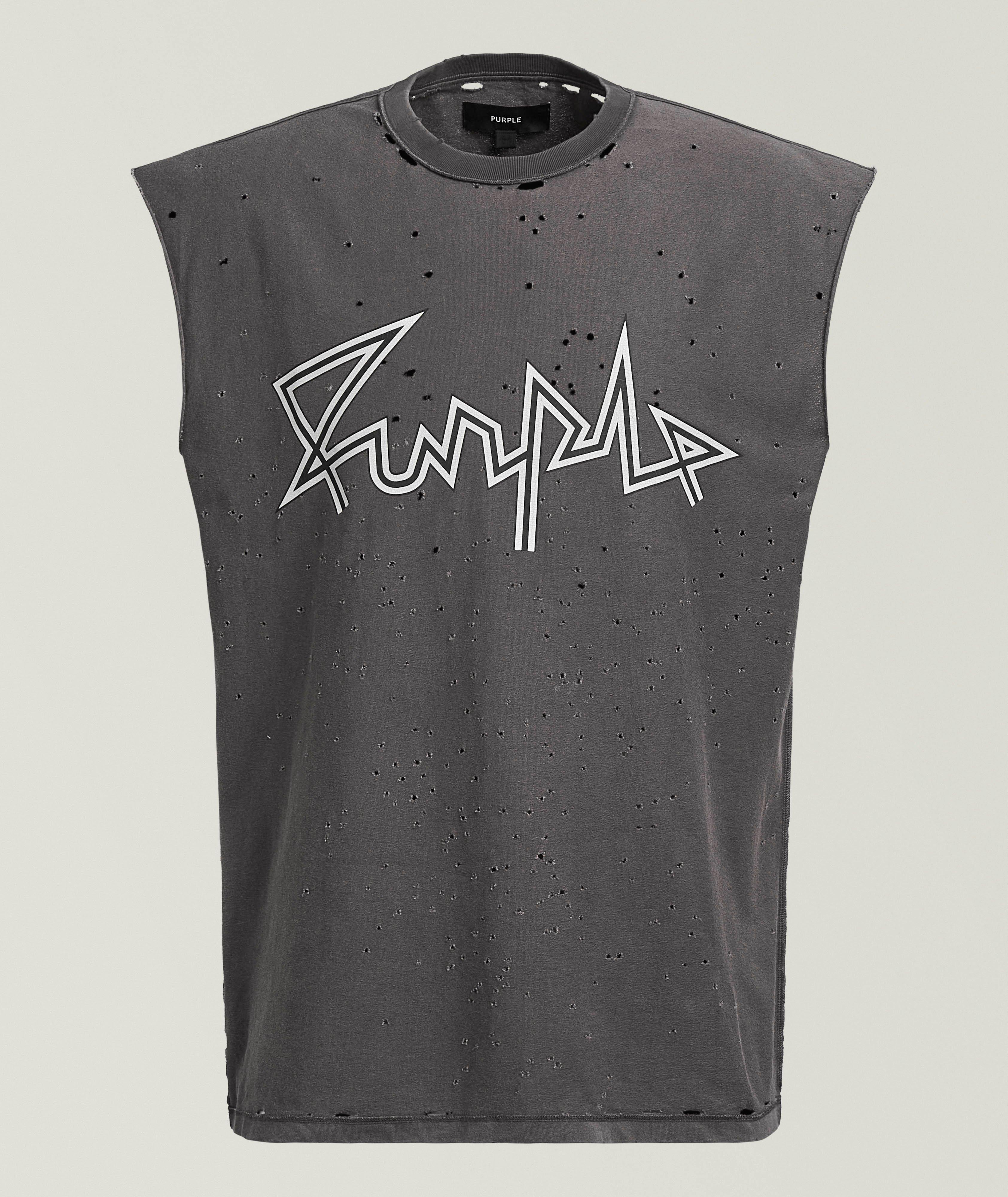 Purple Brand Camisole usé Voltage Script
