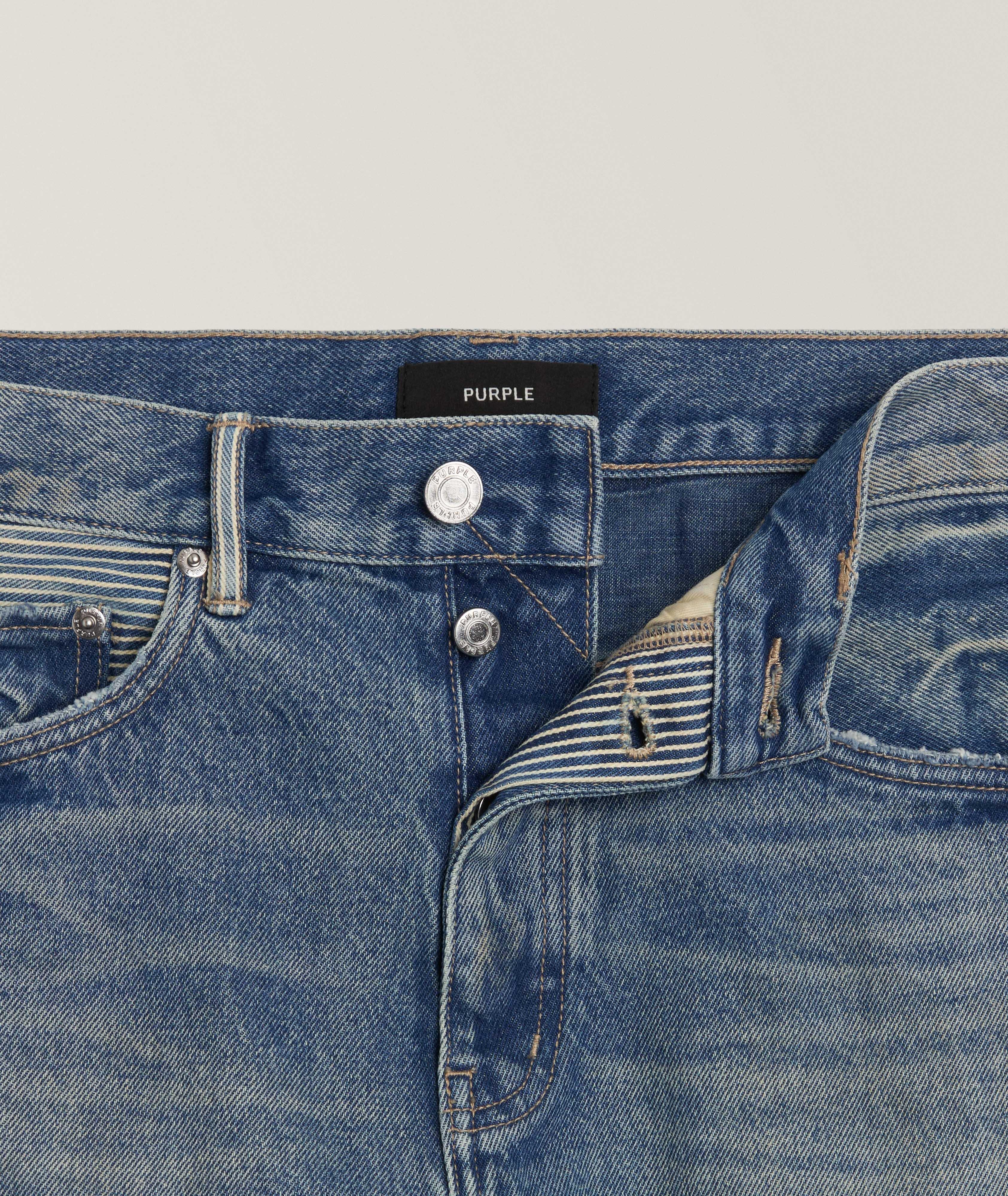 P011 Sun Faded Hickory Relaxed-Straight Jeans  image 4