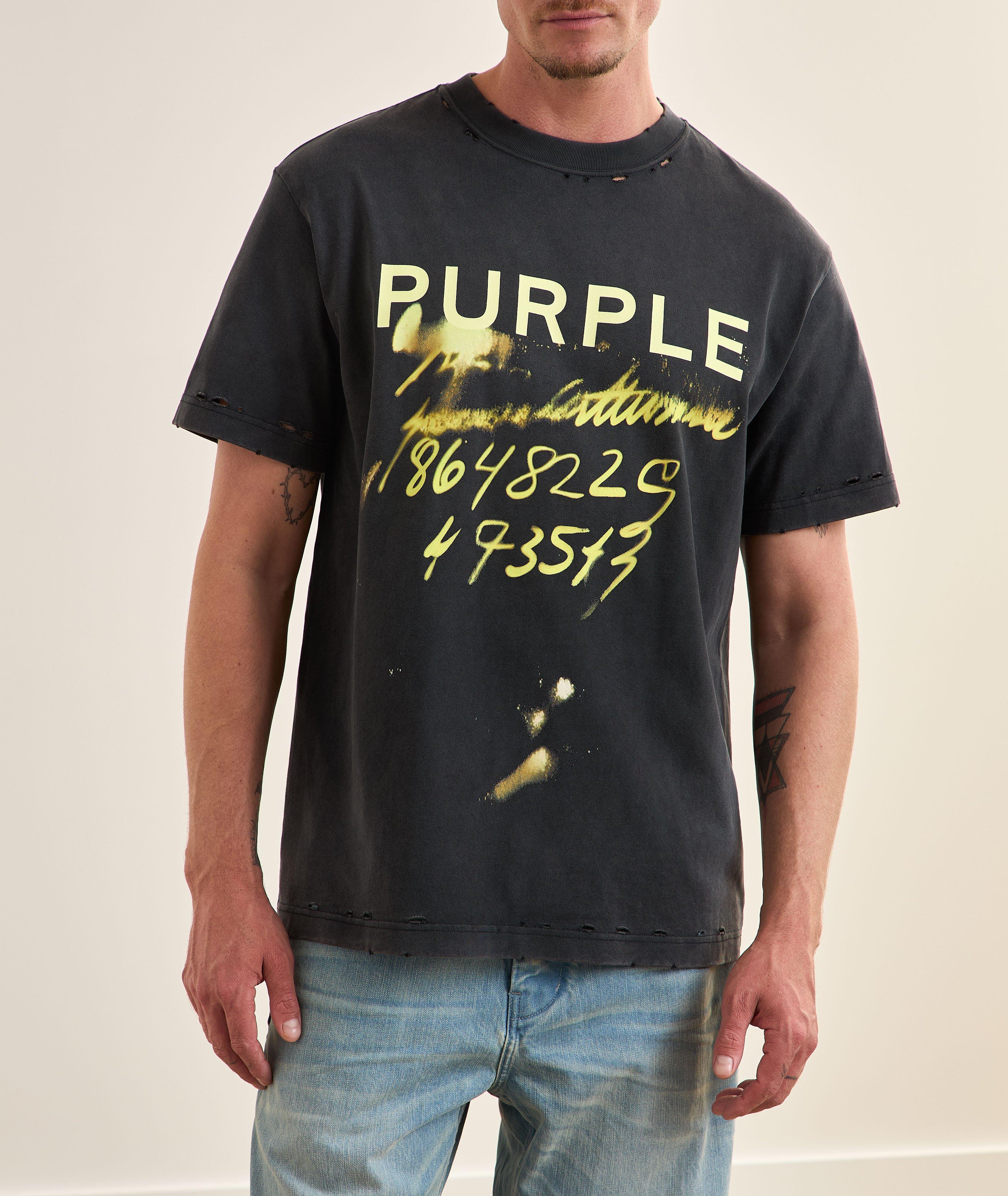 T-shirt coton usé séquence image 1