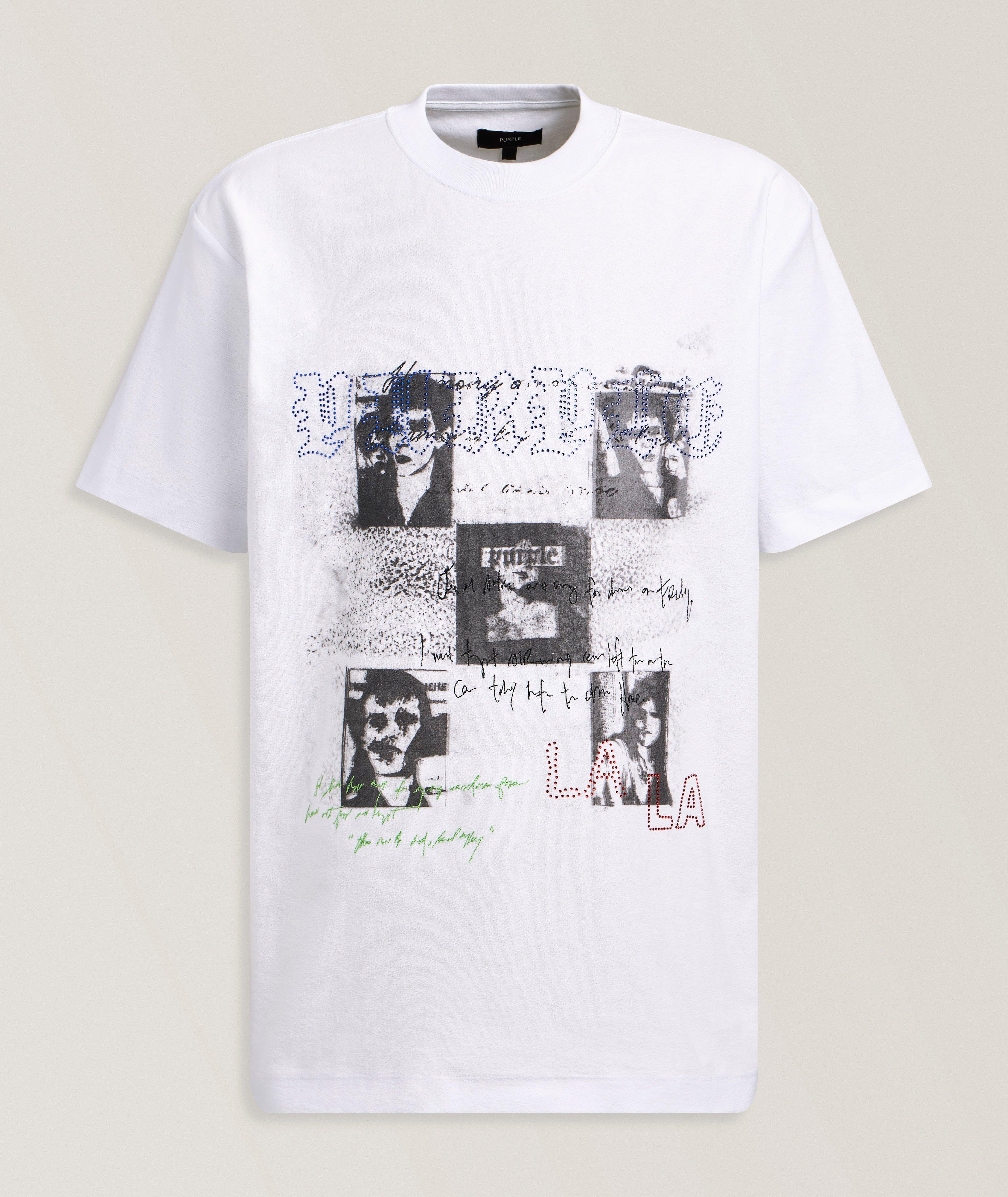 Portraits Textured Jersey T-Shirt image 0