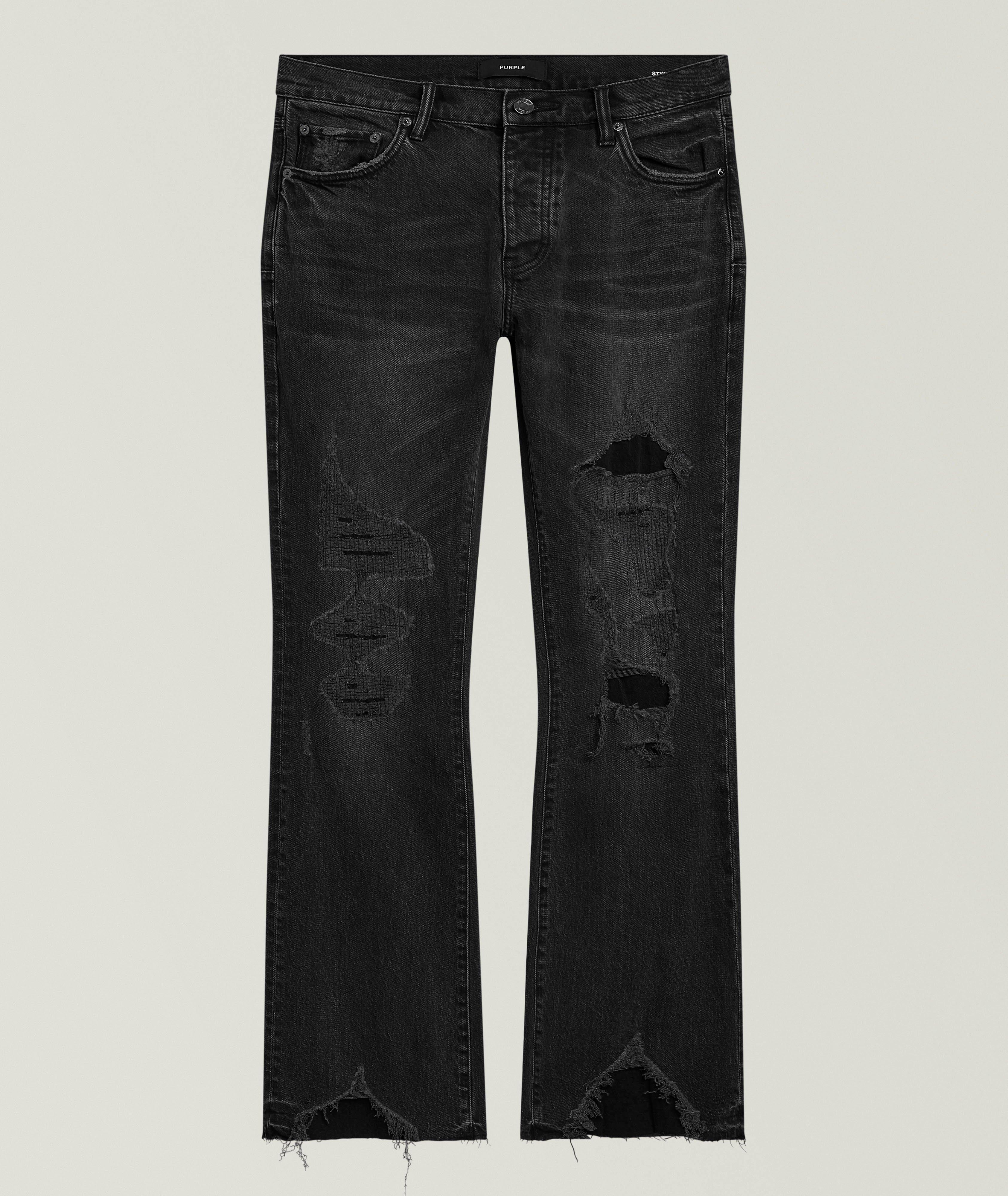 Purple Brand P004 Vintage Heavy Destroy Jeans