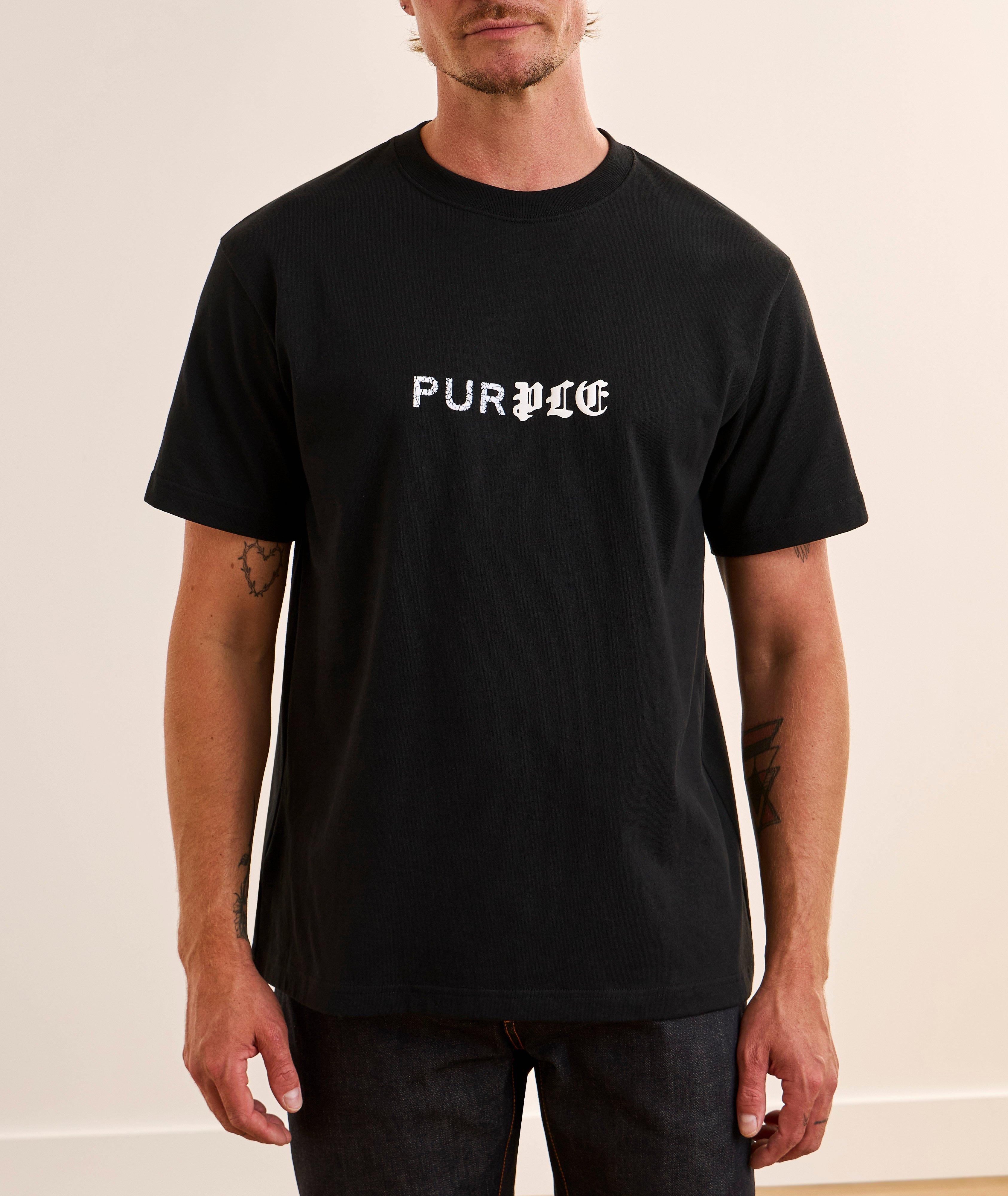 Half & Half Cotton T-Shirt  image 2