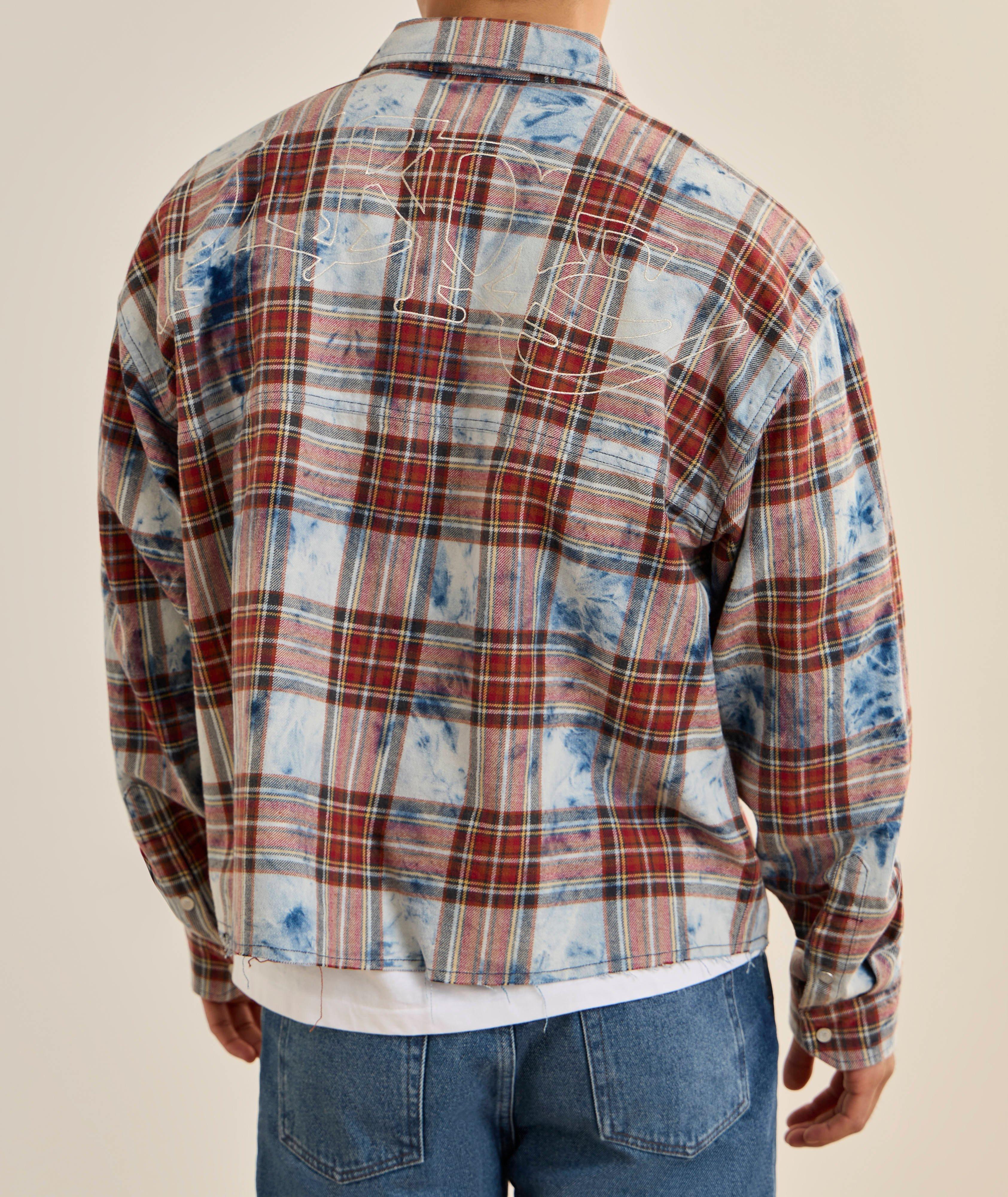 Plaid Logo-Embellished Shirt  image 3