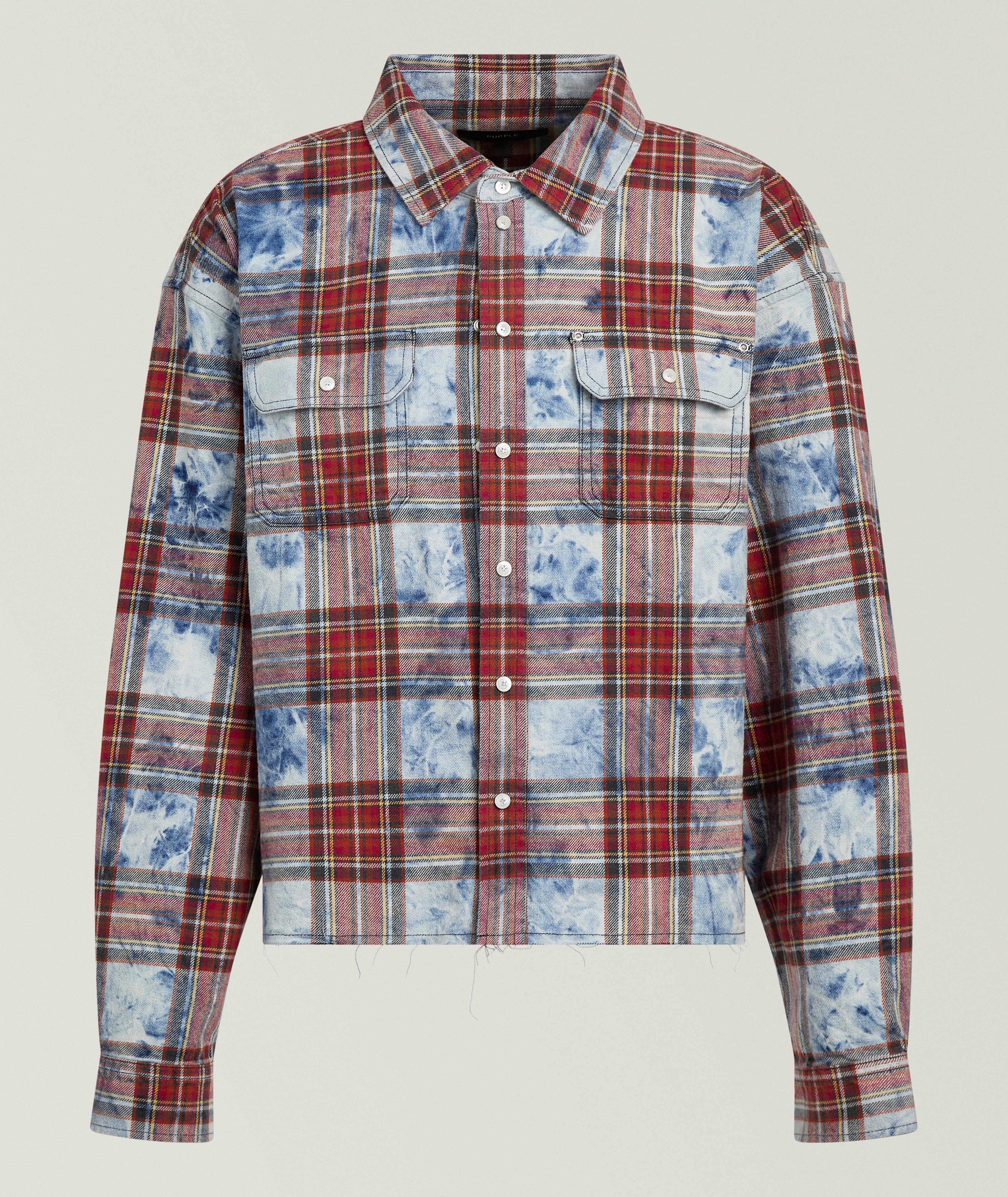 Plaid Logo-Embellished Shirt  image 0