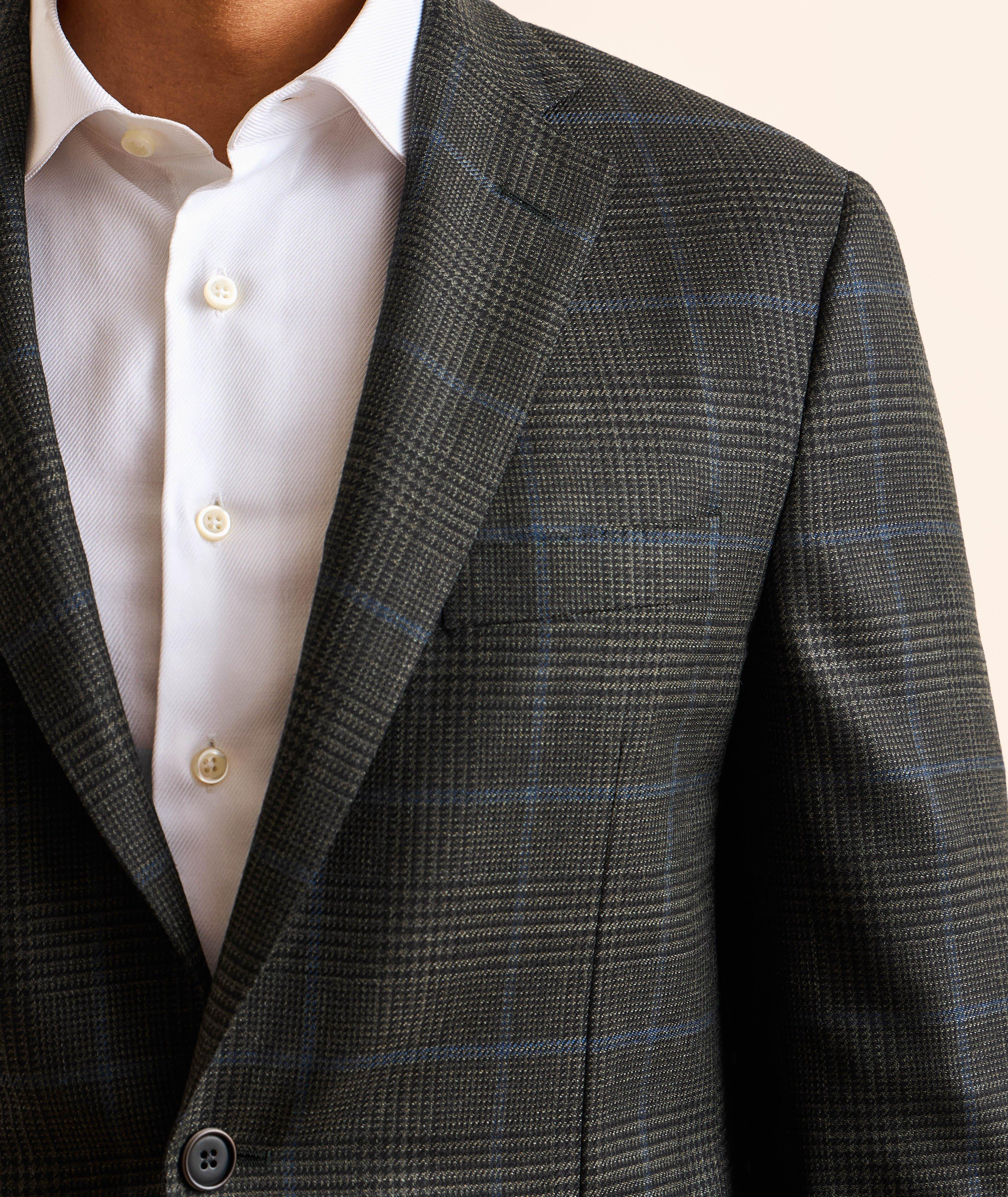 Cosmo Plaid Wool Sport Jacket image 3