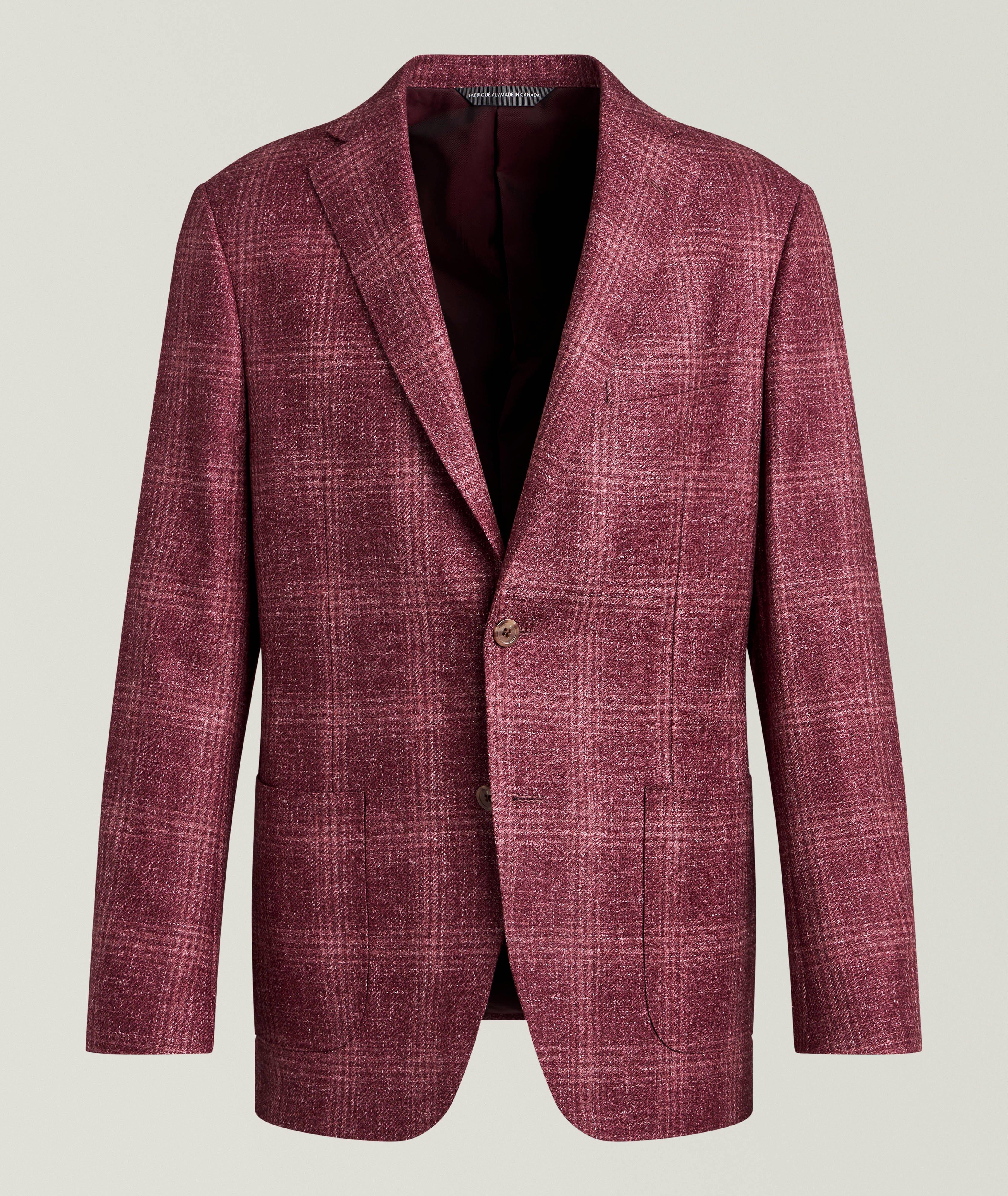 Cosmo Checked Wool-Blend Sport Jacket image 0