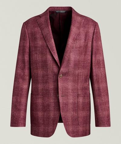 Samuelsohn - Cosmo Checked Wool-Blend Sport Jacket