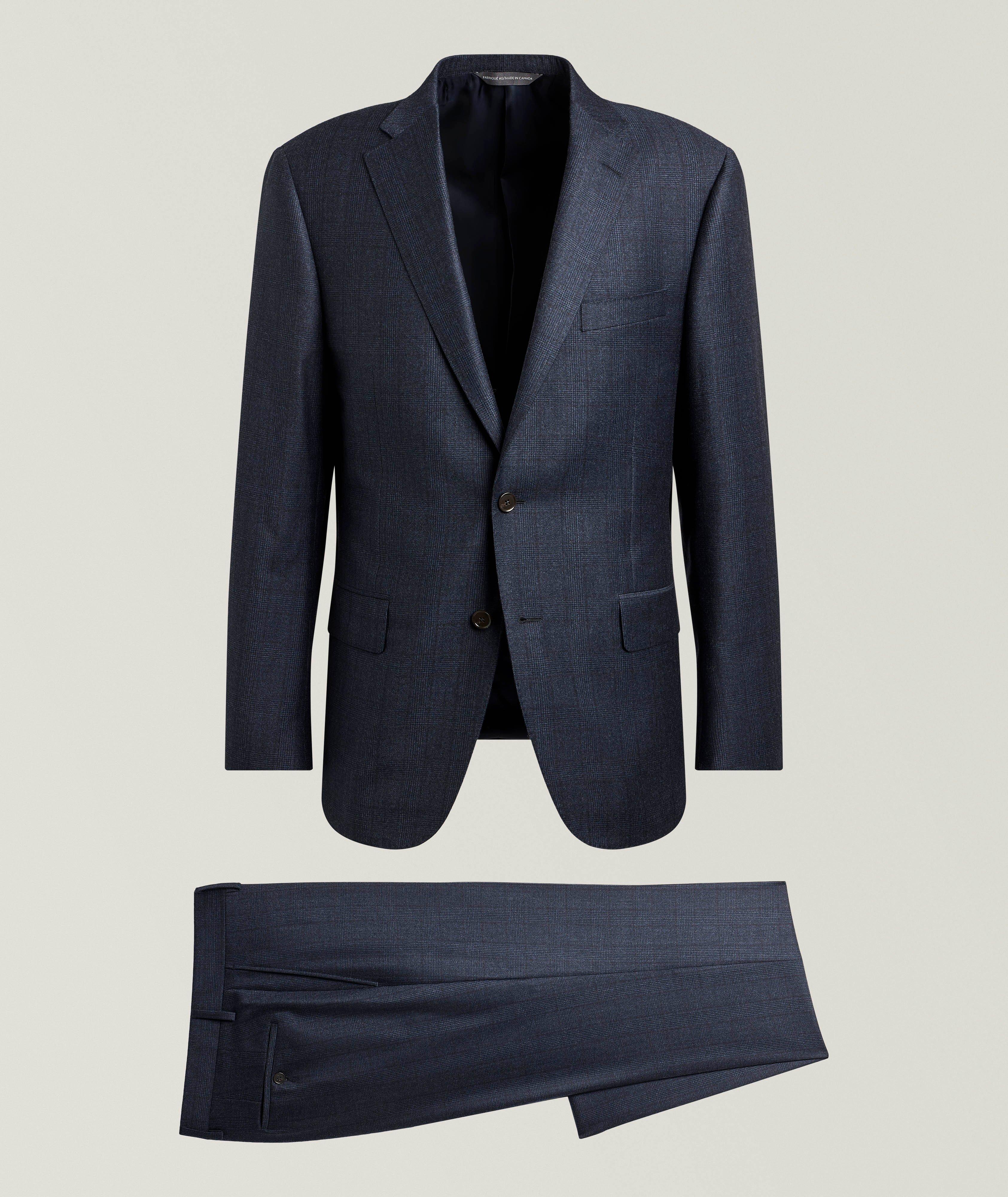 Samuelsohn Cosmo Checked Wool Suit