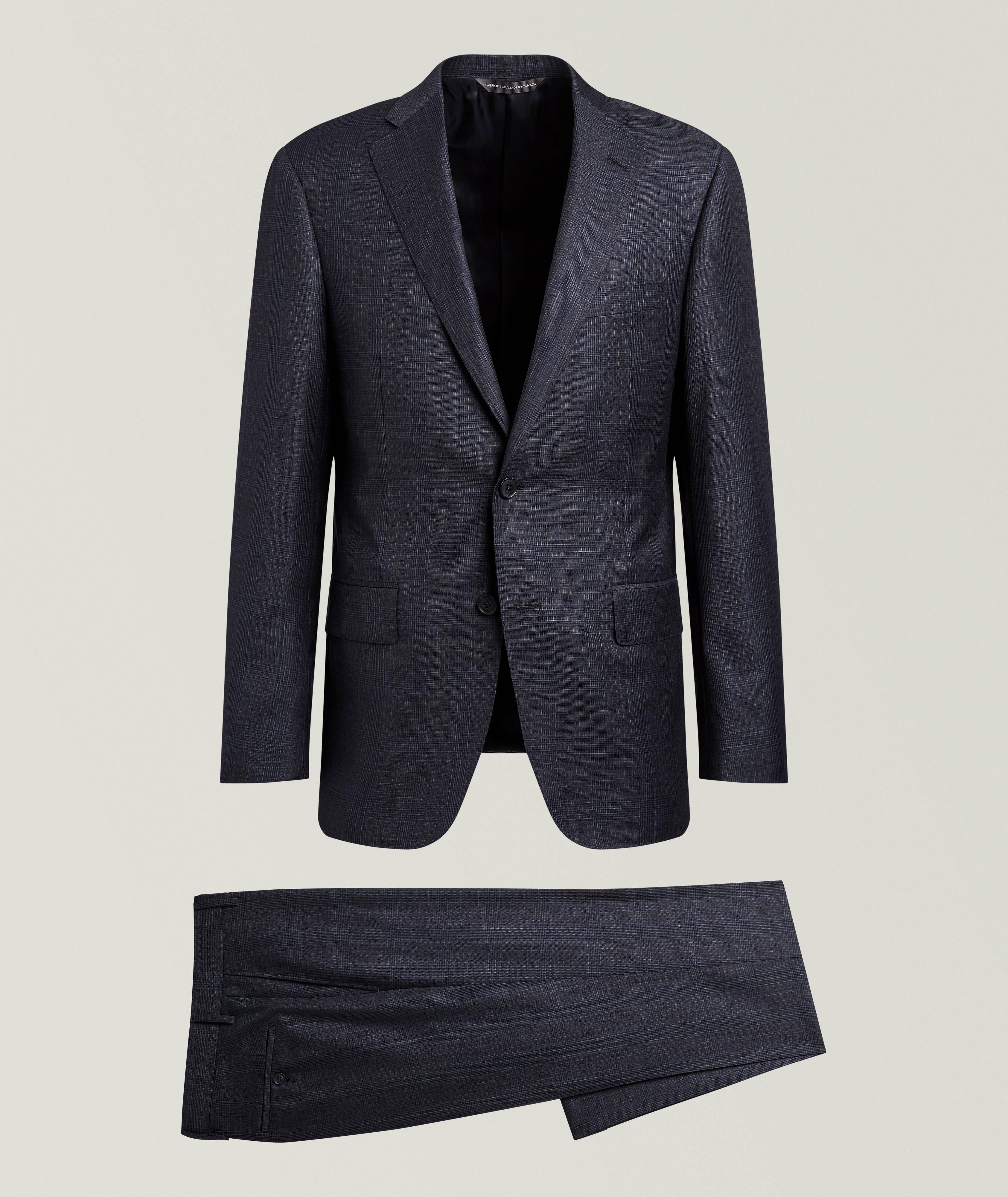 Samuelsohn Cosmo Checked Wool Suit