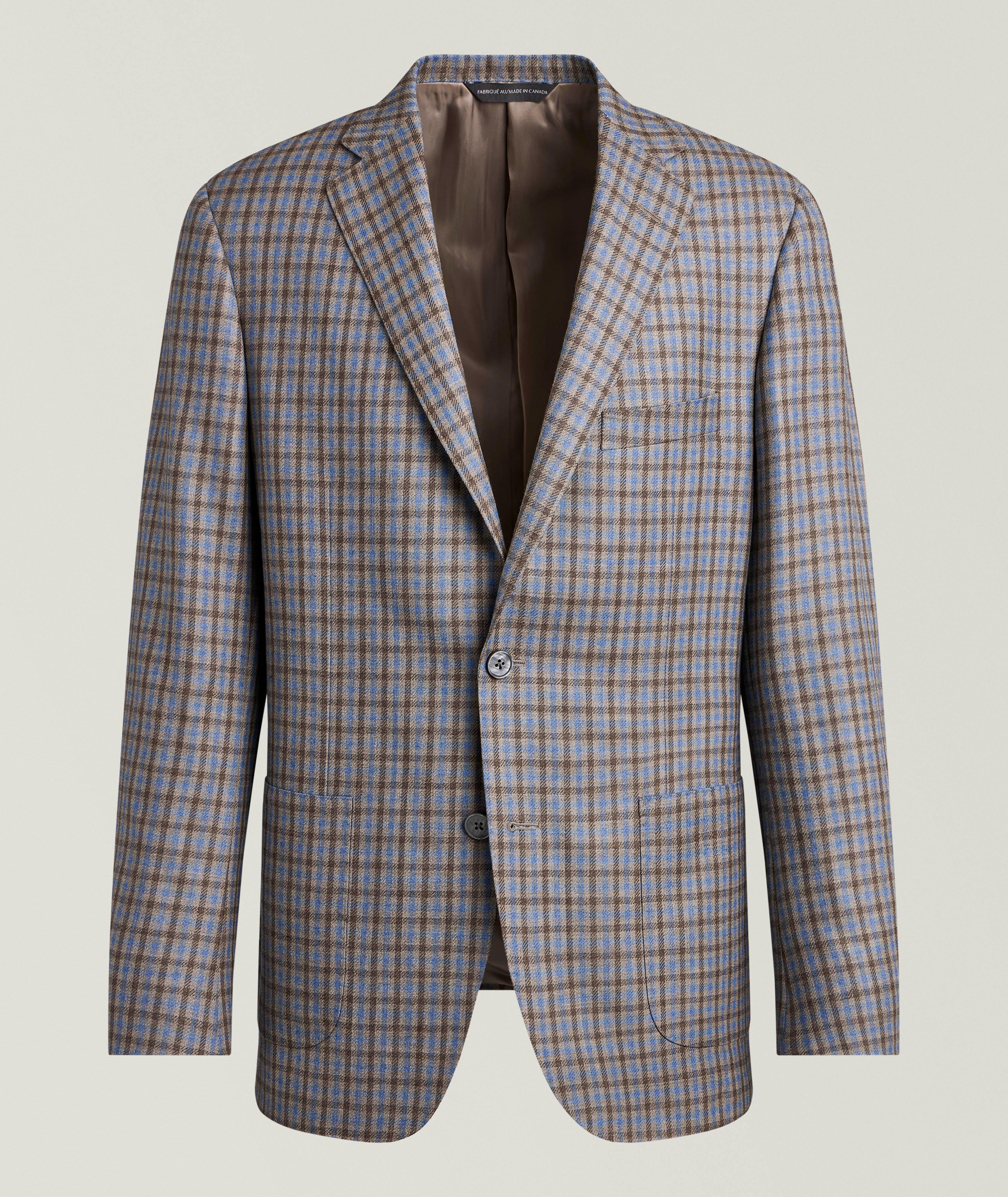 Samuelsohn Cosmo Wool-Cashmere Sport Jacket