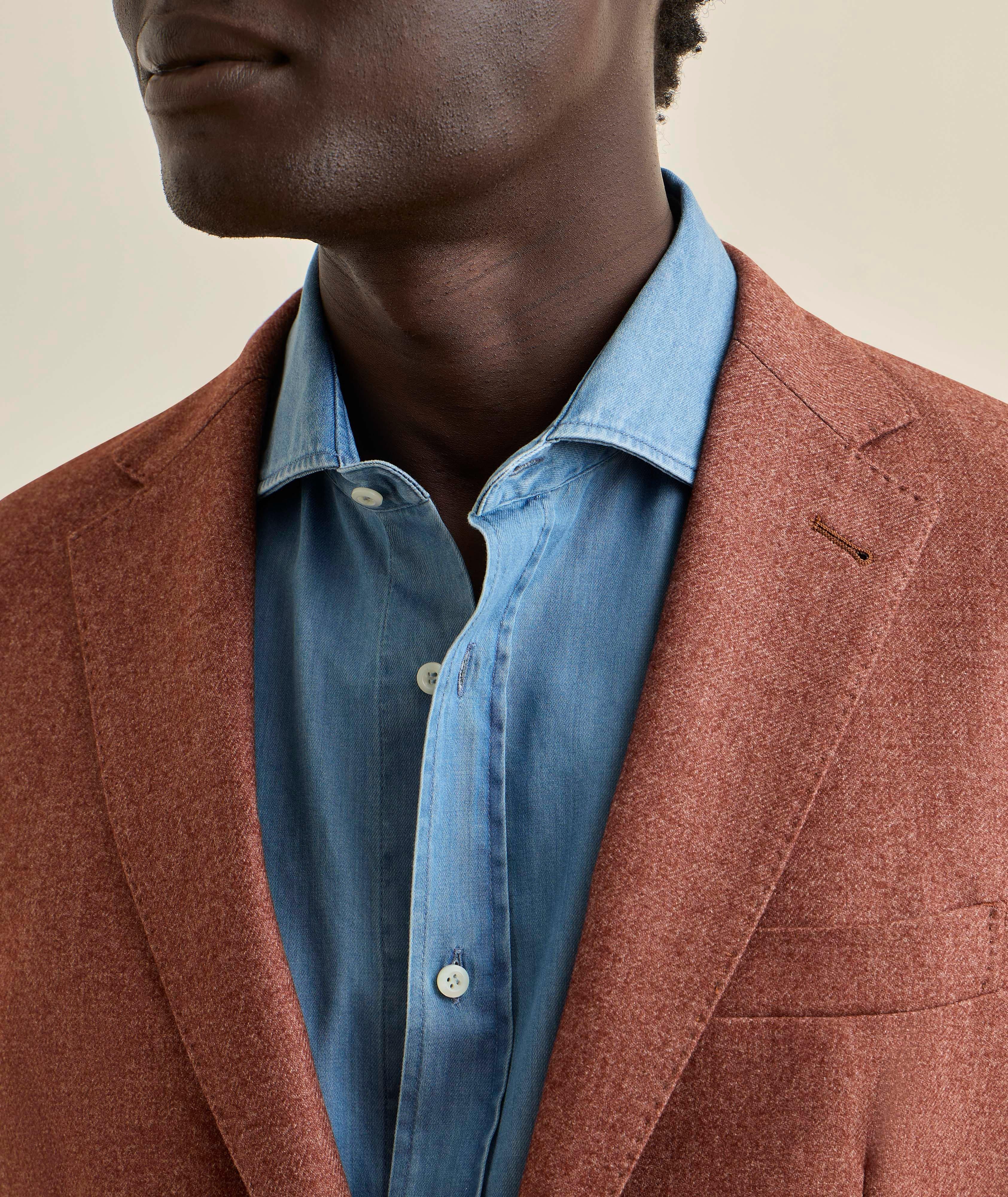 Veston sport laine-mélange doux image 3