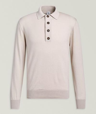 Eleventy - Cotton-Cashmere Knit Polo