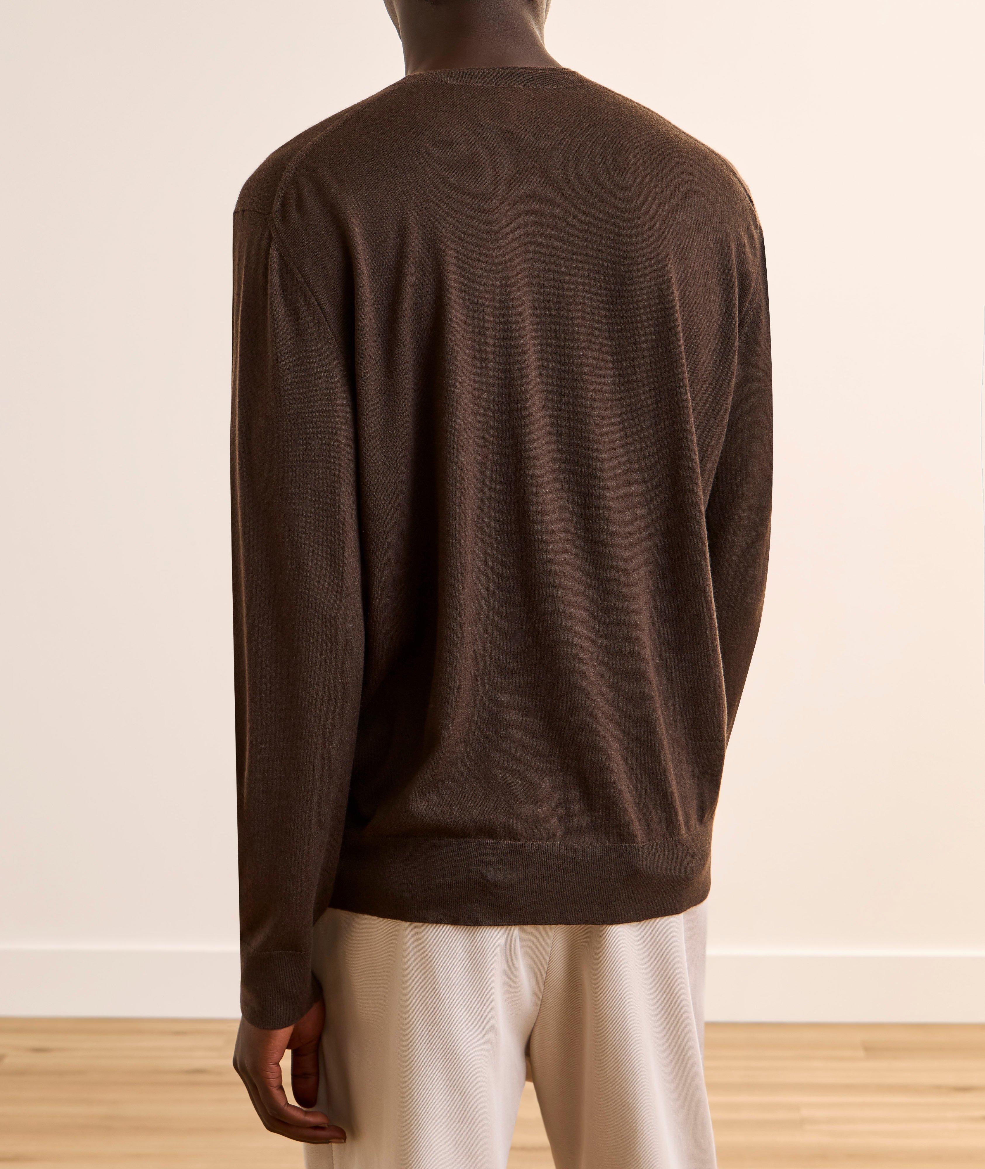 Tipped Cashmere Sweater image 2