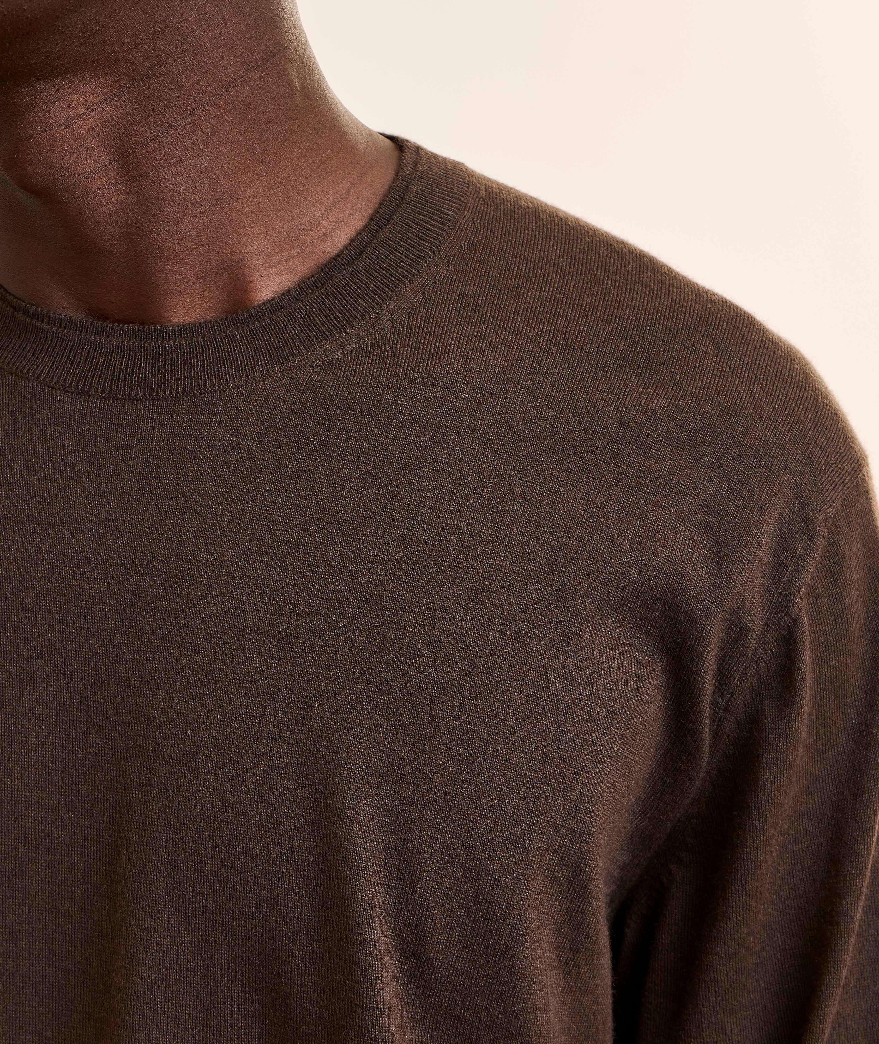 Tipped Cashmere Sweater image 3
