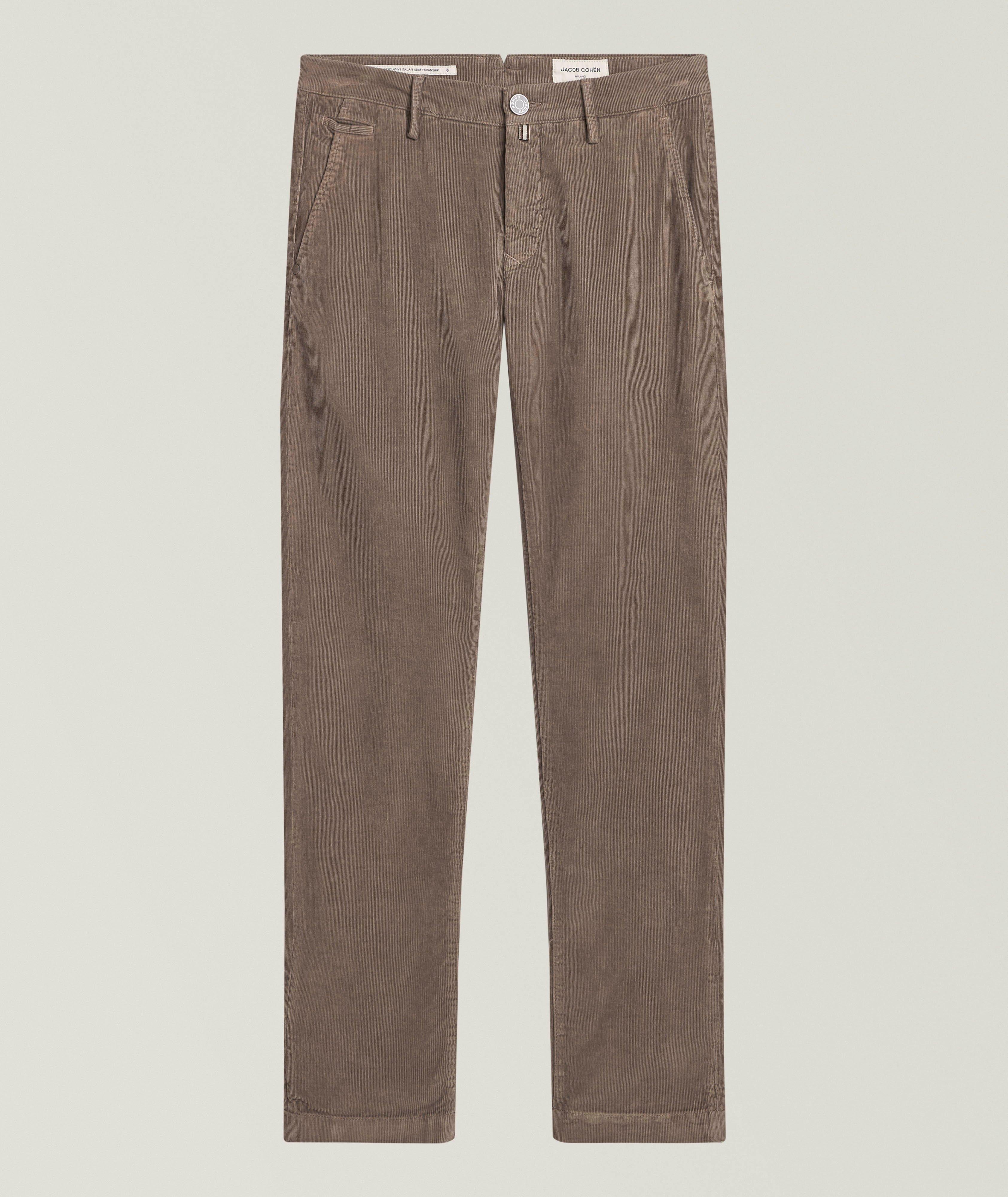 Jacob Cohen Bobby Slim Corduroy Chino Pants