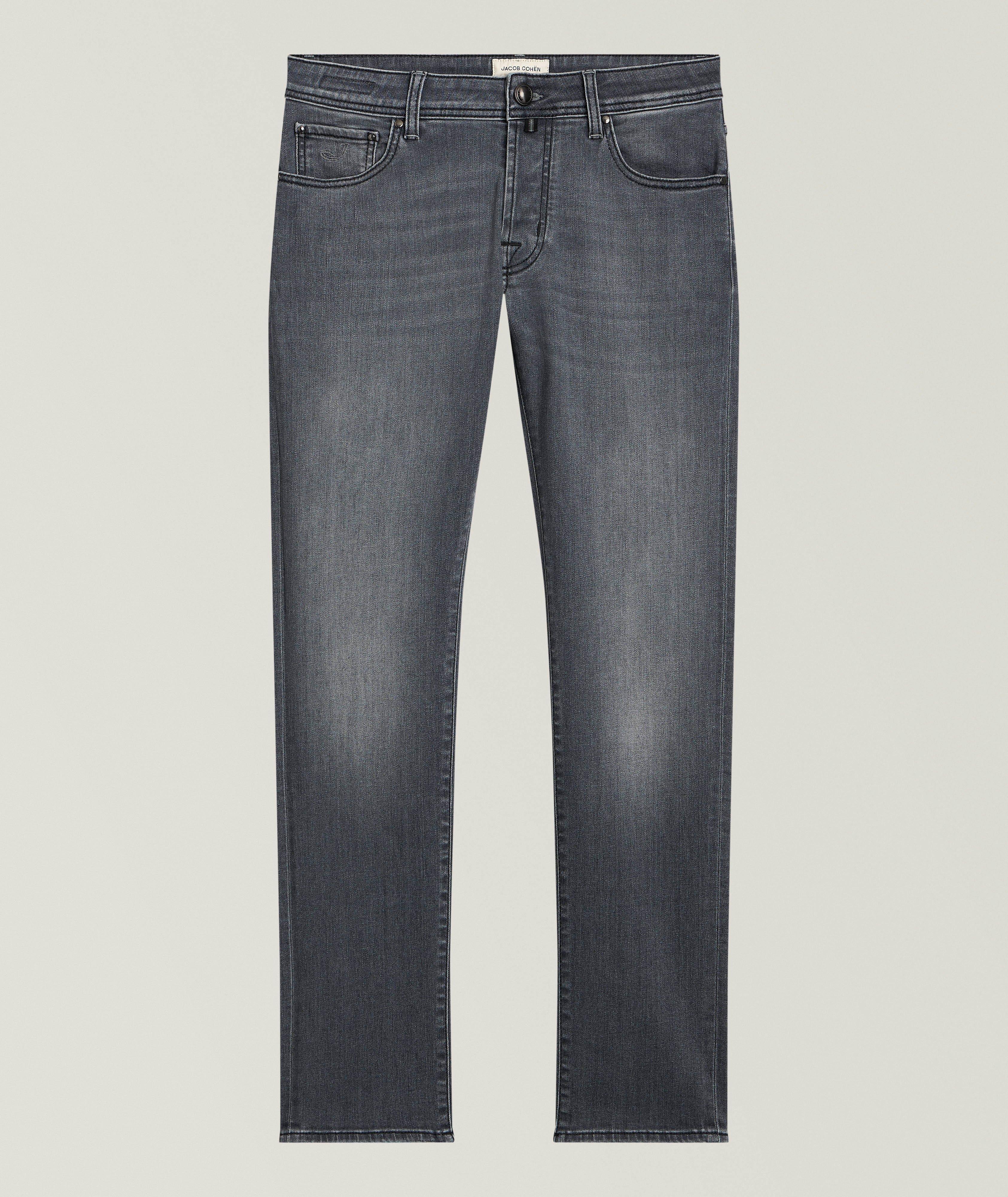 Jacob Cohen Nick Vintage-Wash Slim-Fit Jeans