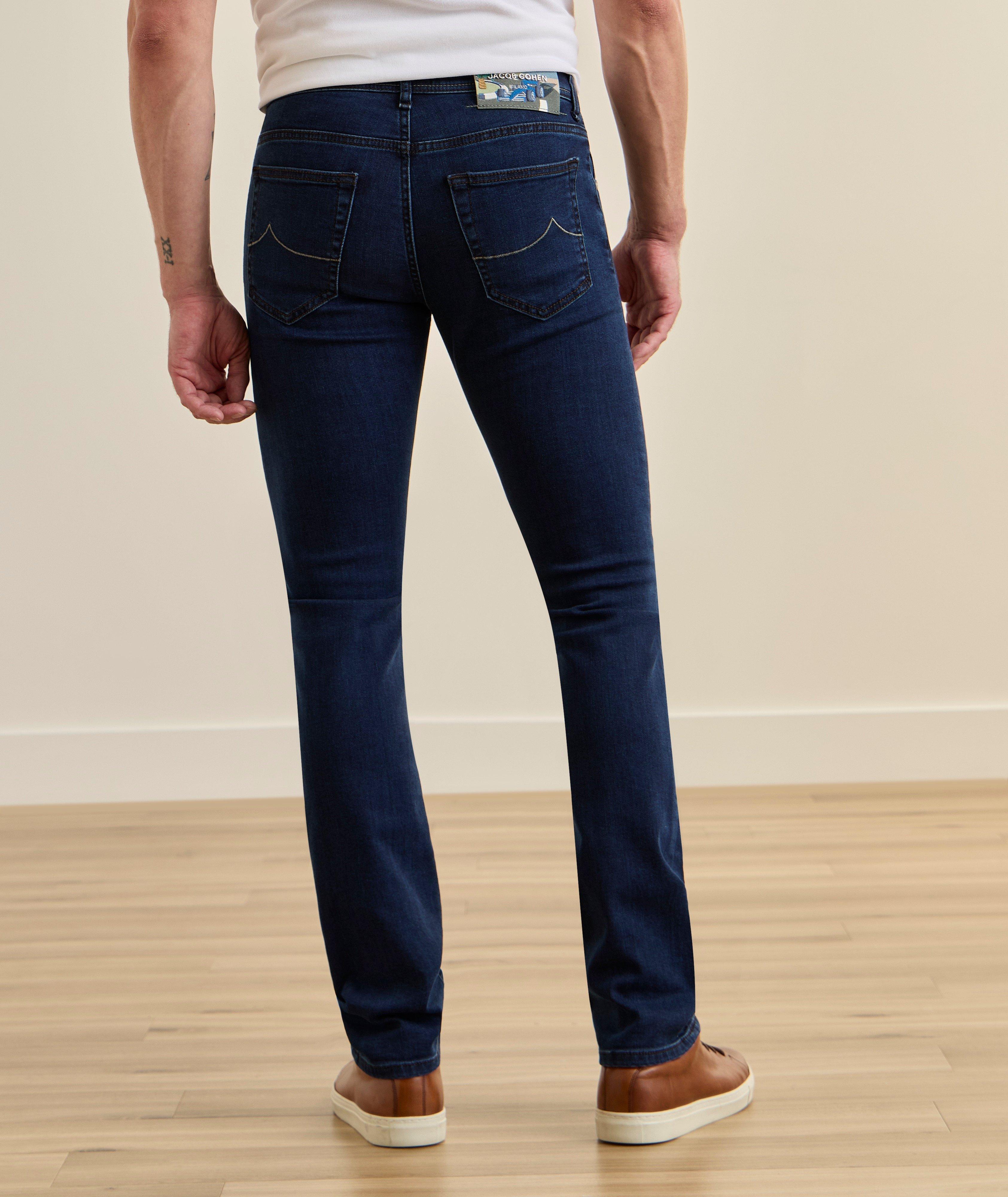 Nick Race Car Patch Slim-Fit Jeans image 2