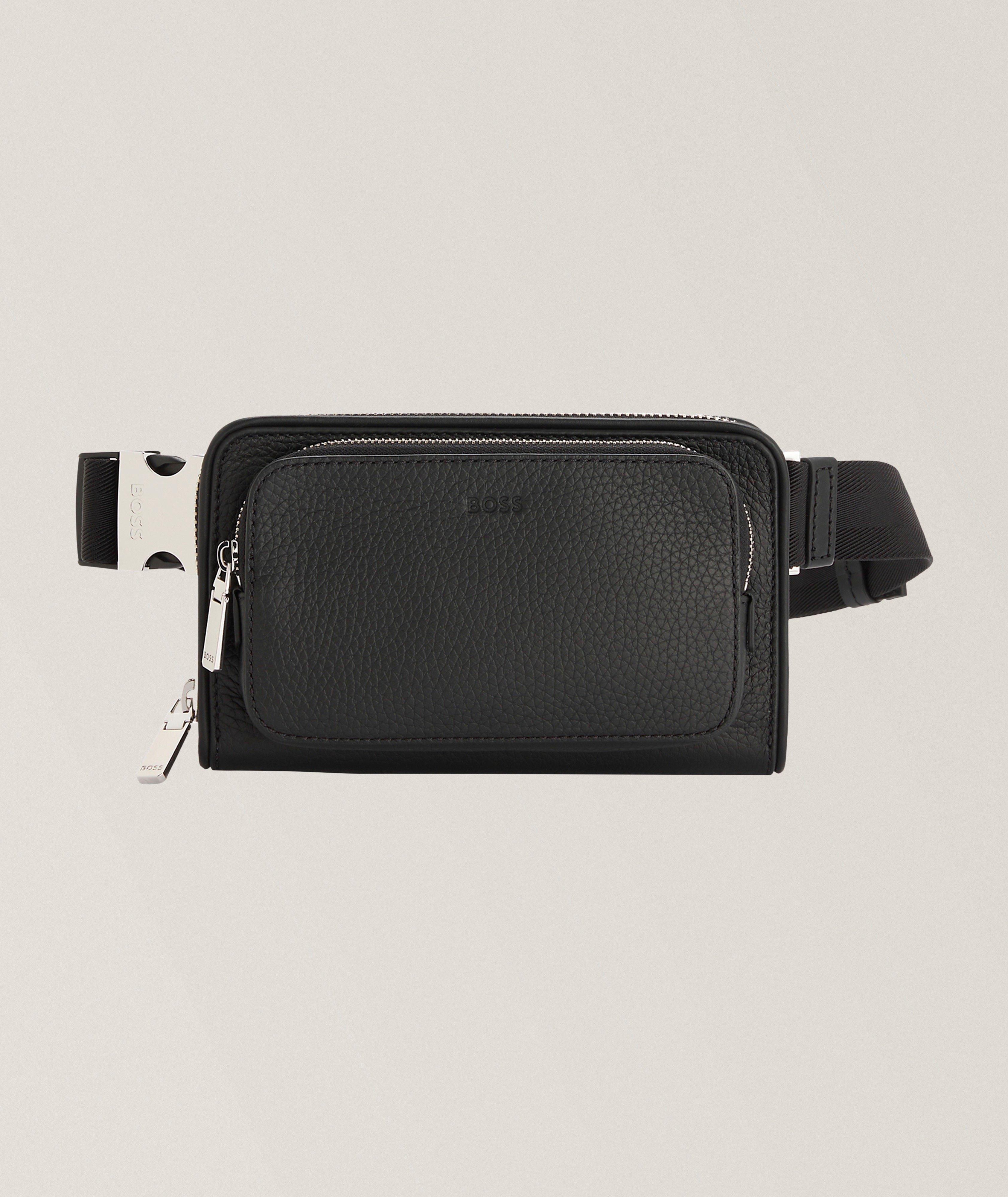 BOSS Crosstown Leather Crossbody Bag