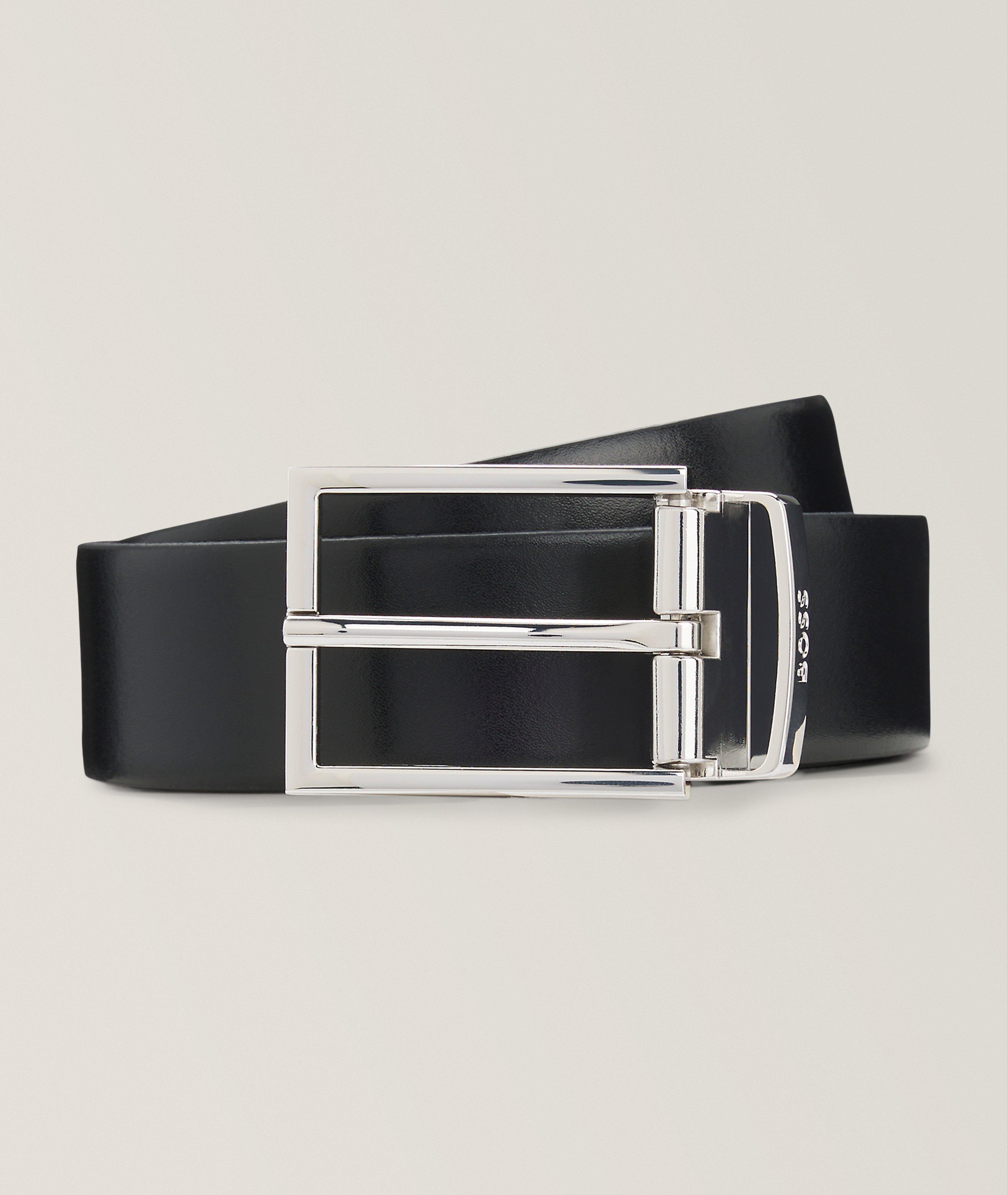 BOSS B-Icon Reversible Leather Belt