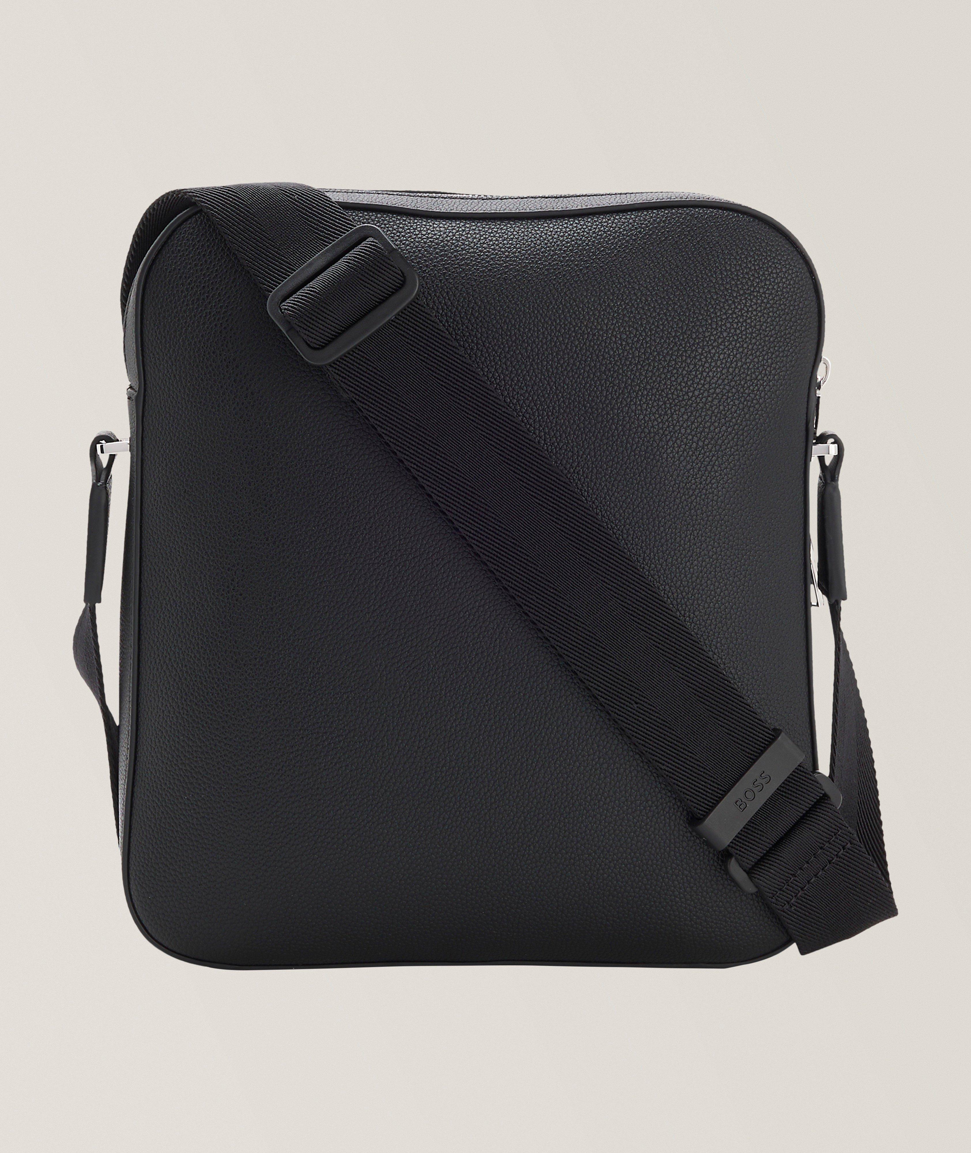 Sac bandoulière journaliste en simili cuir Ray image 1