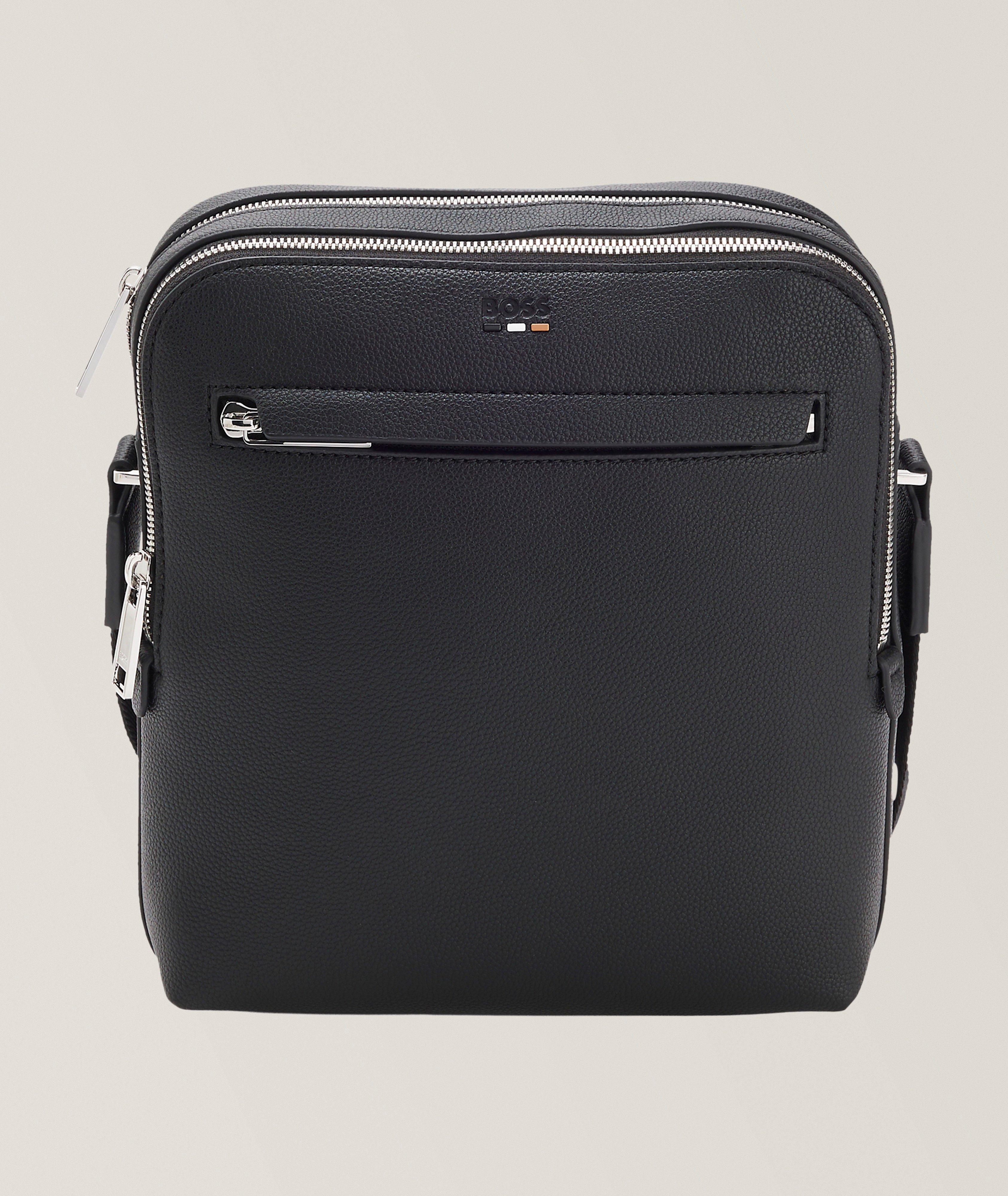 Sac bandoulière journaliste en simili cuir Ray image 0