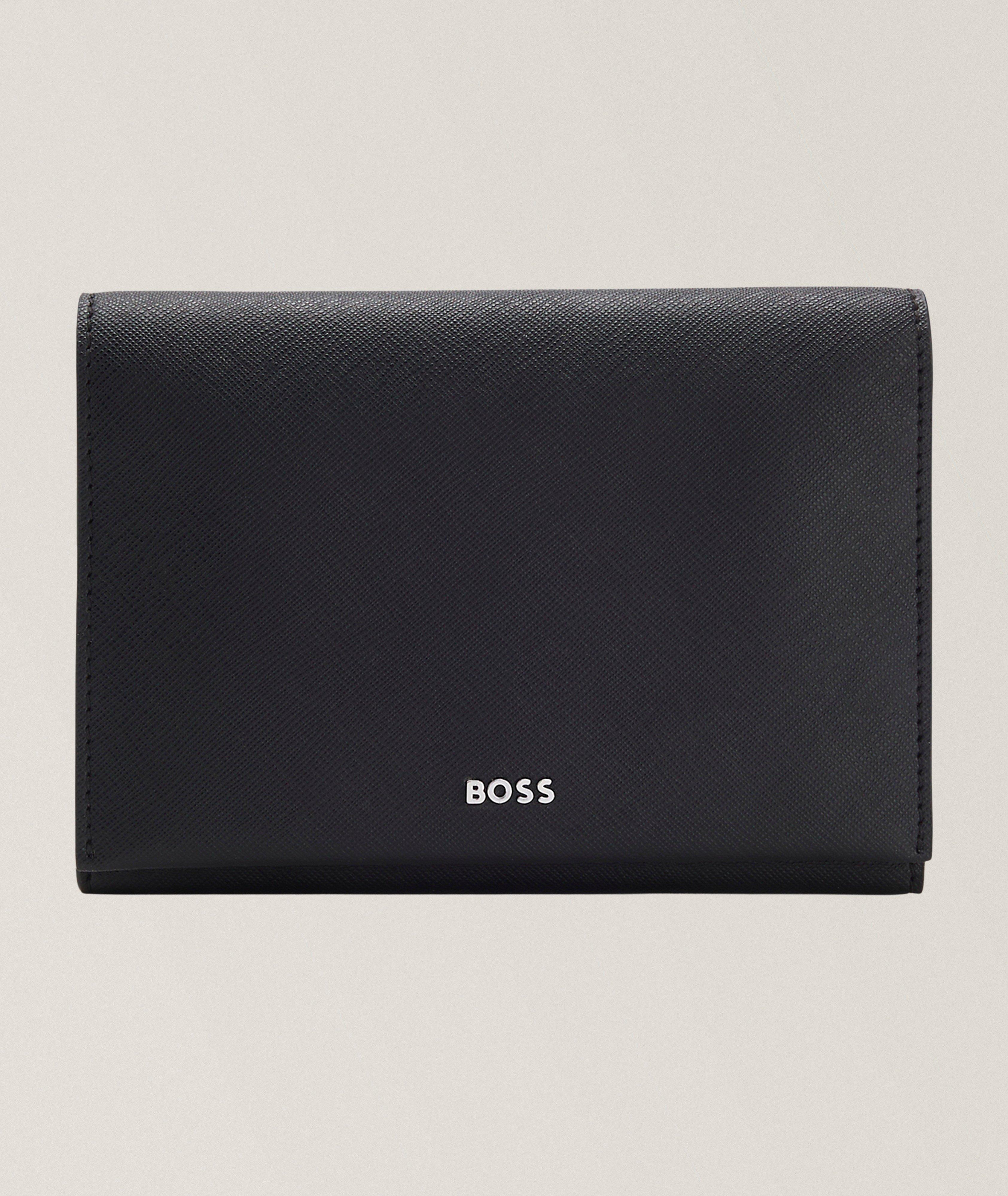 BOSS Northon Leather Travel Wallet