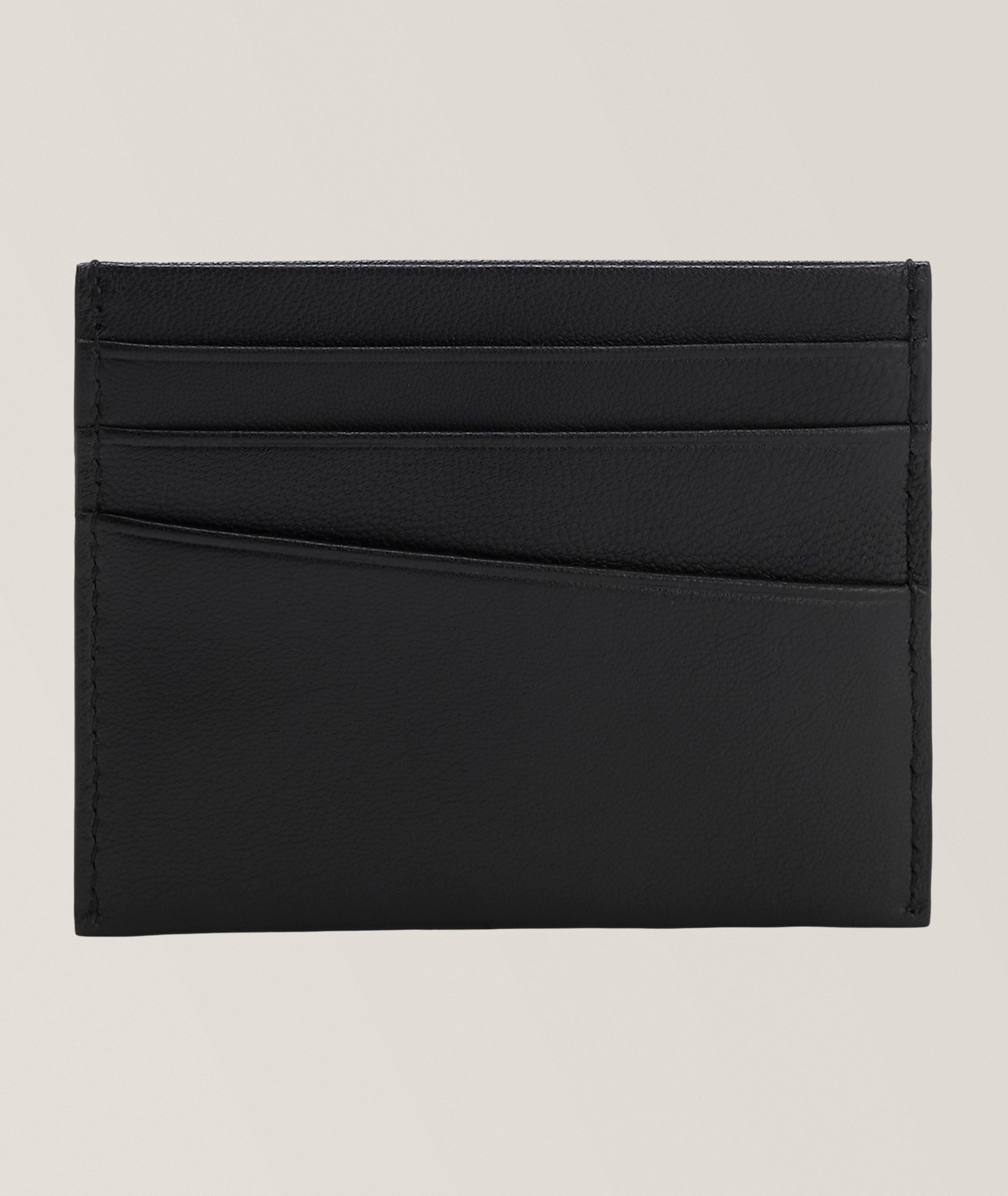 Double 'B' Monogram Leather Cardholder image 1