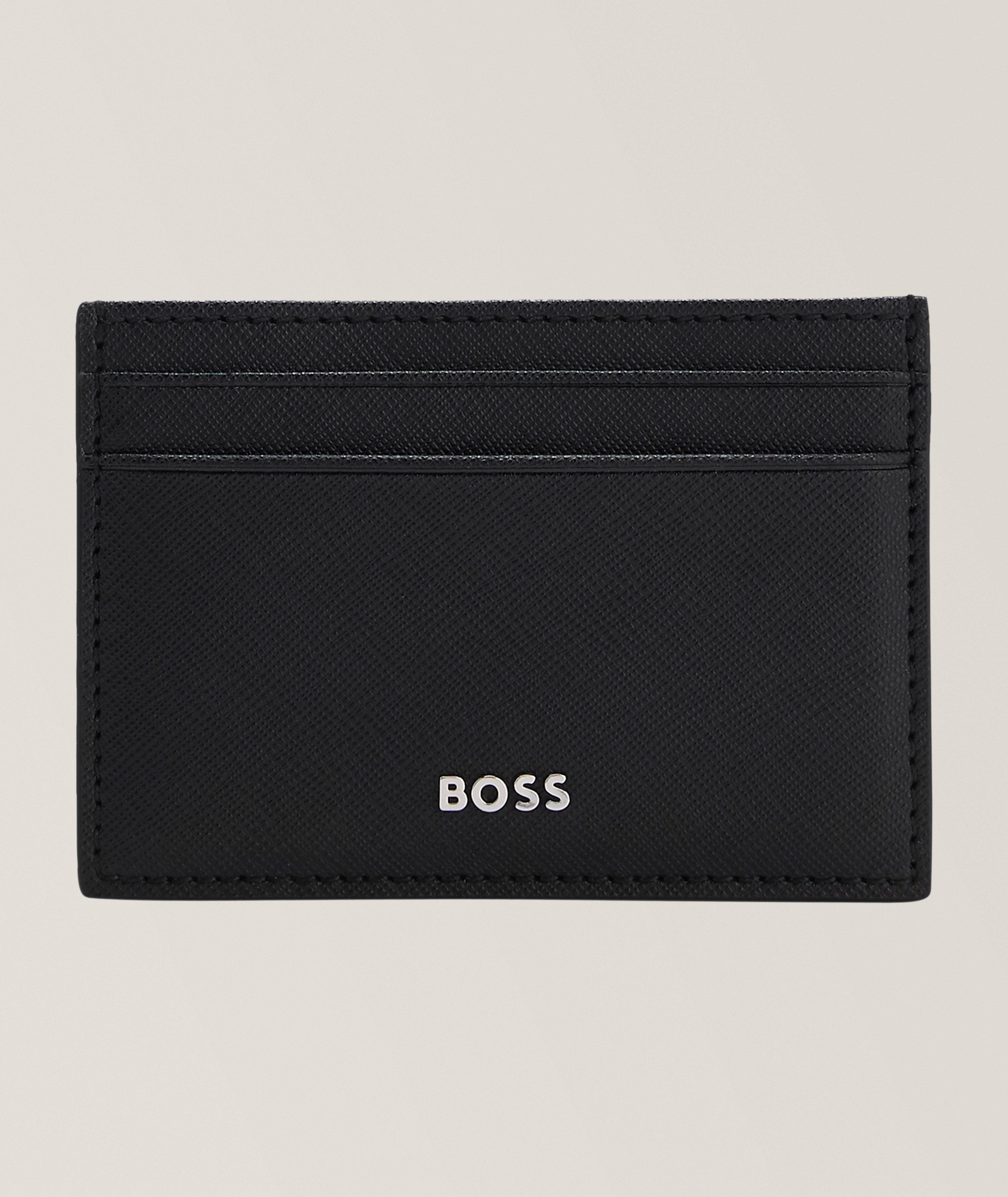 BOSS Northon Leather Money Clip Cardholder