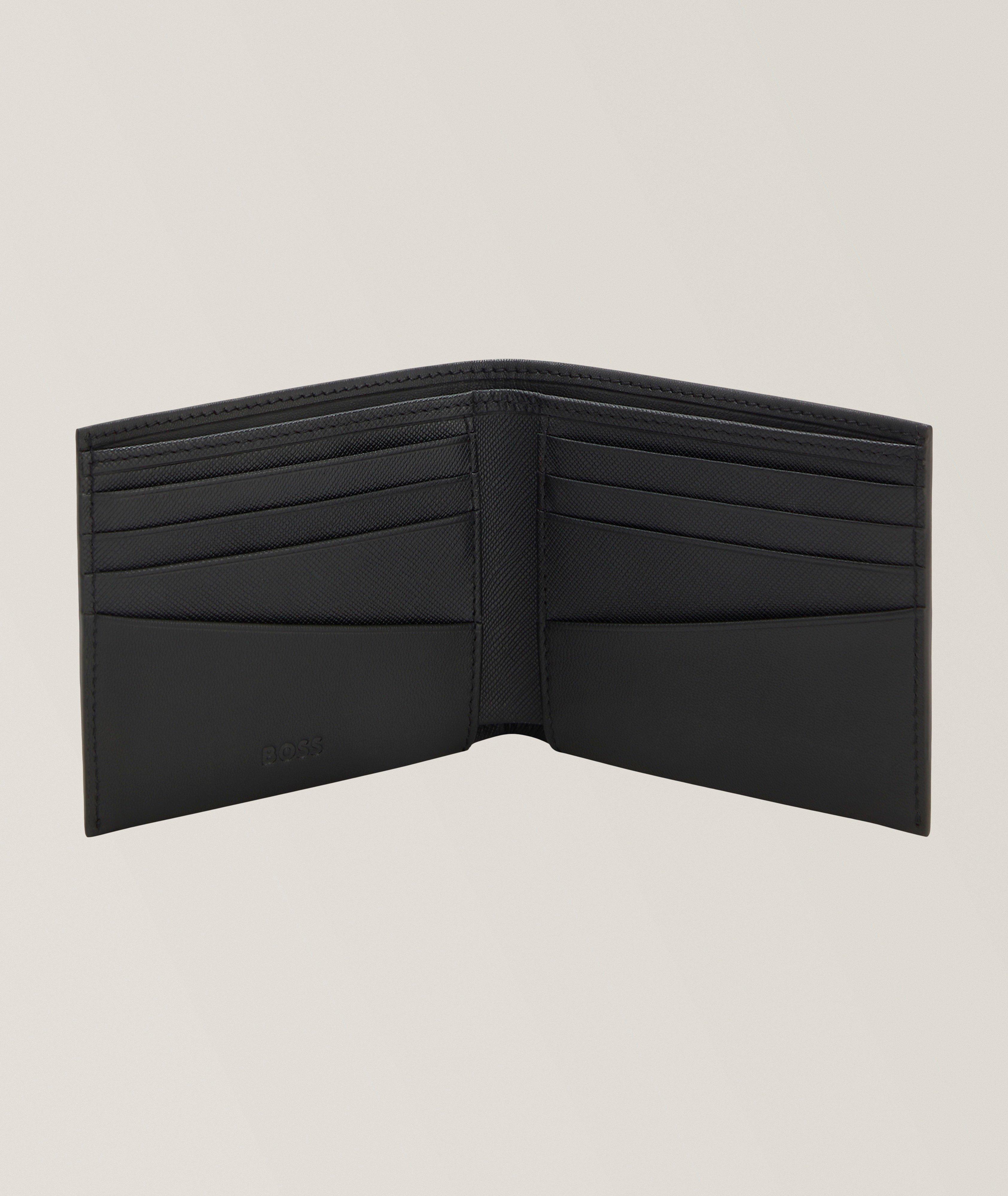 Icon Double 'B' Matte Leather Bifold Wallet  image 2