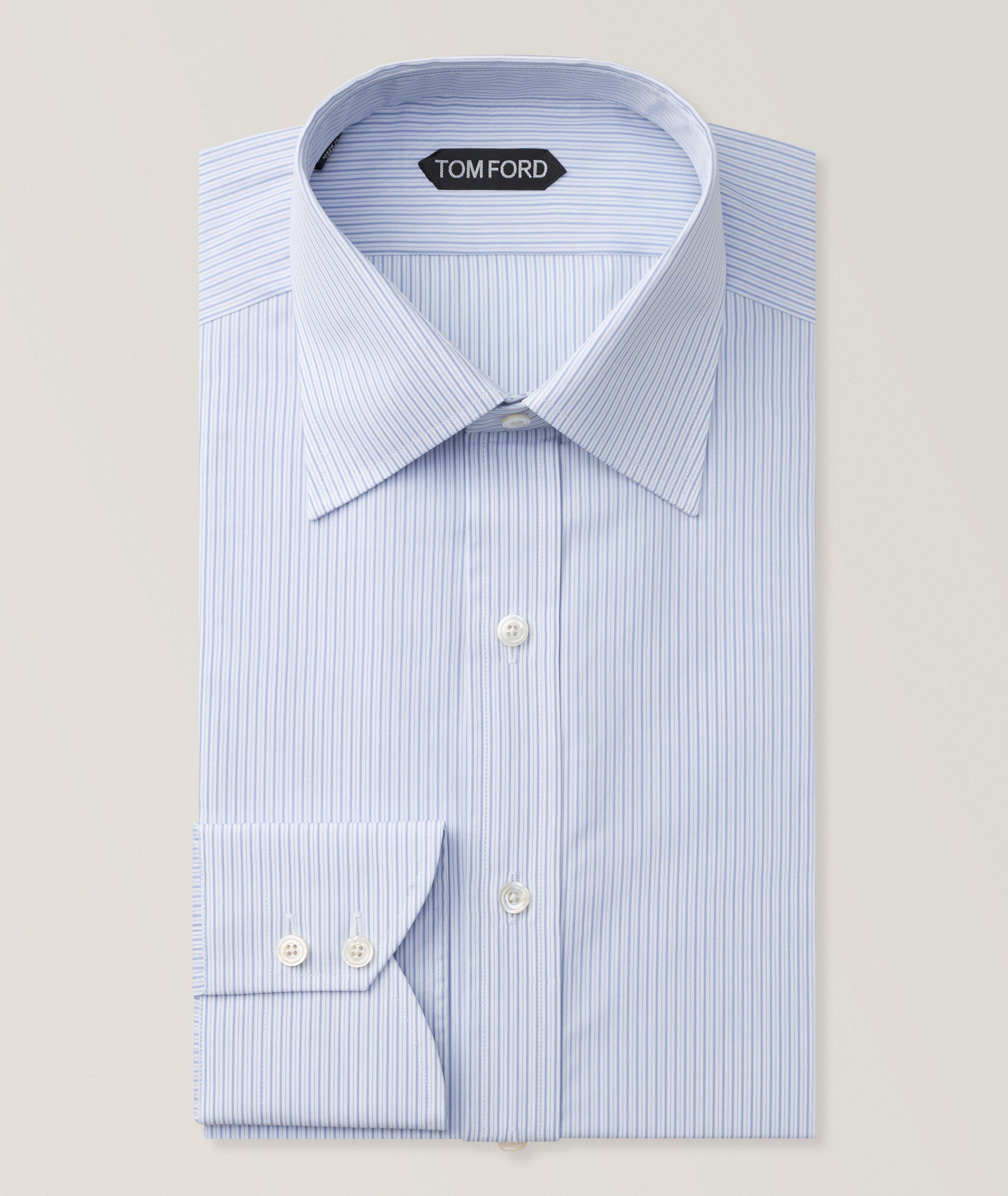 TOM FORD Slim-Fit Cotton Poplin Dress Shirt | Dress Shirts | Harry
