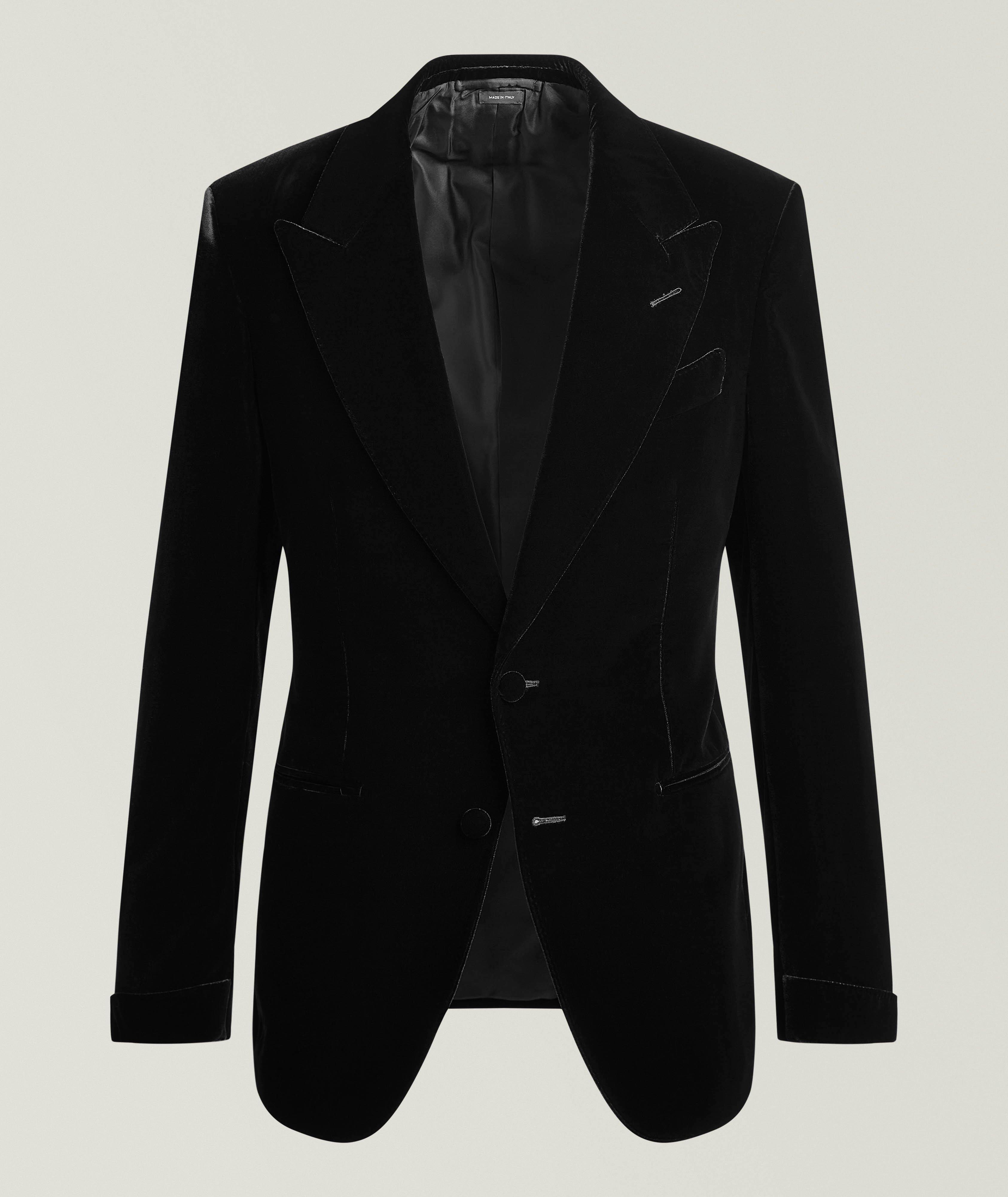 TOM FORD Shelton Velvet Cocktail Jacket