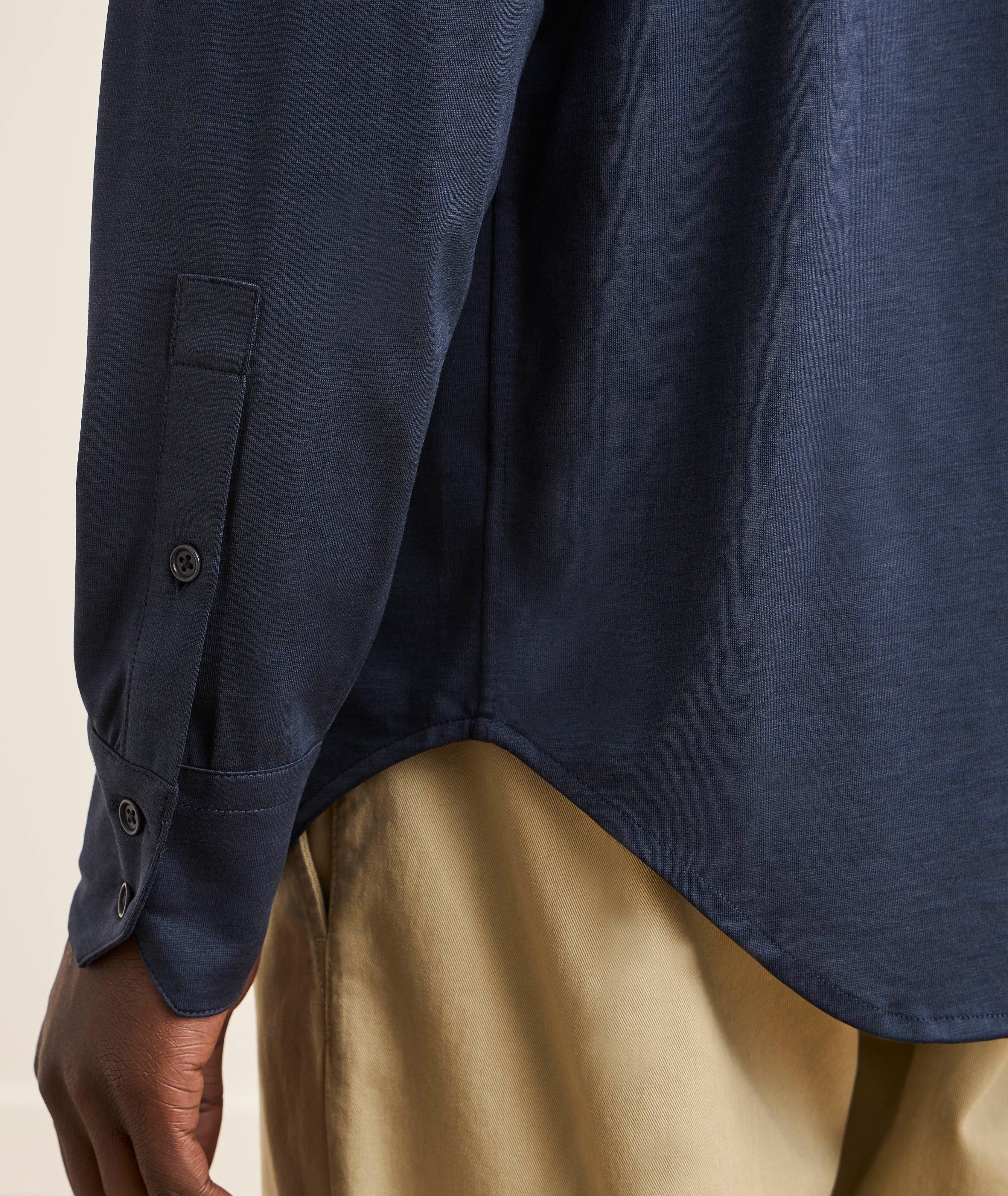 Silk-Cotton Military Shirt image 4
