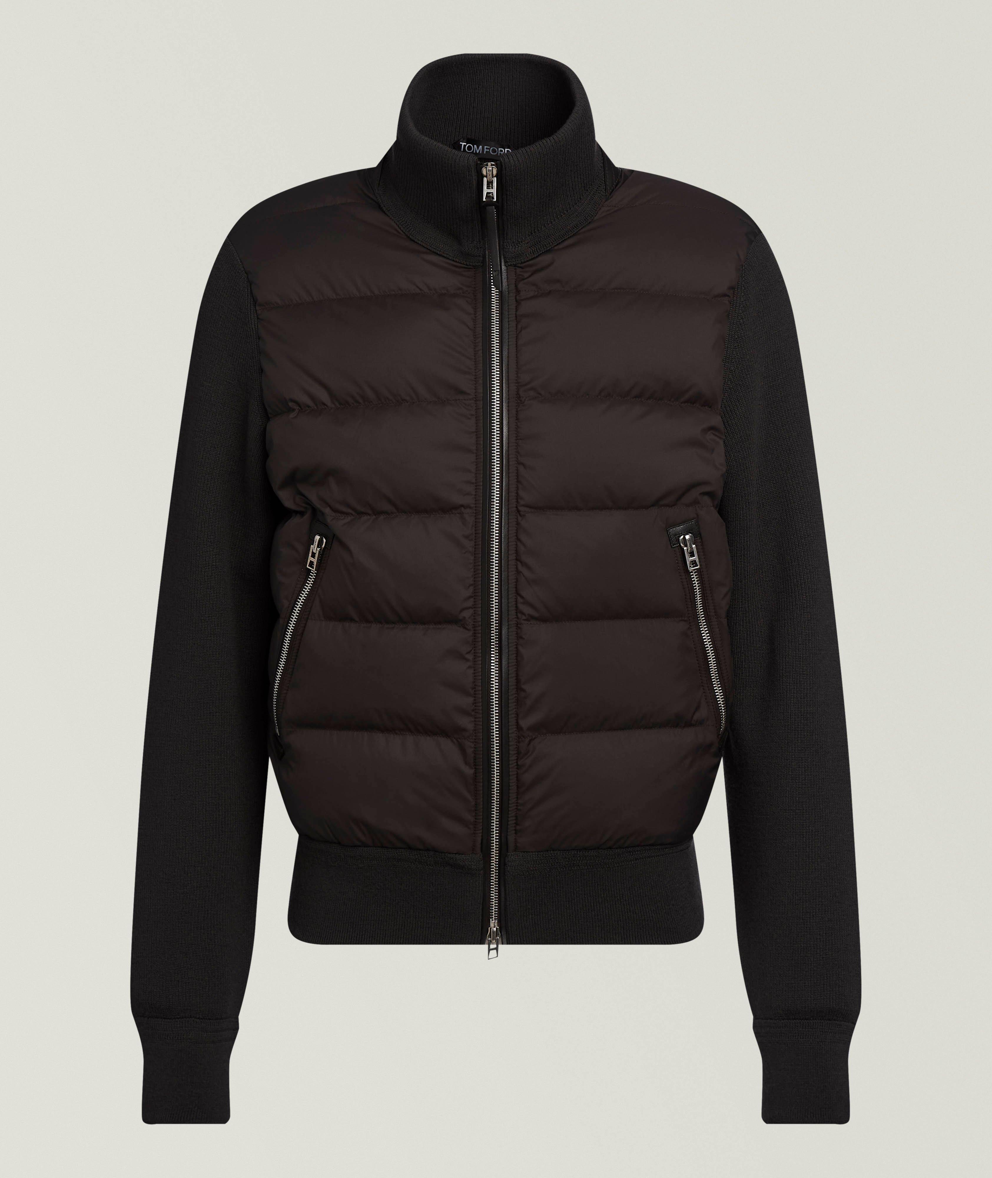 TOM FORD Hybrid Merino Wool Cardigan 