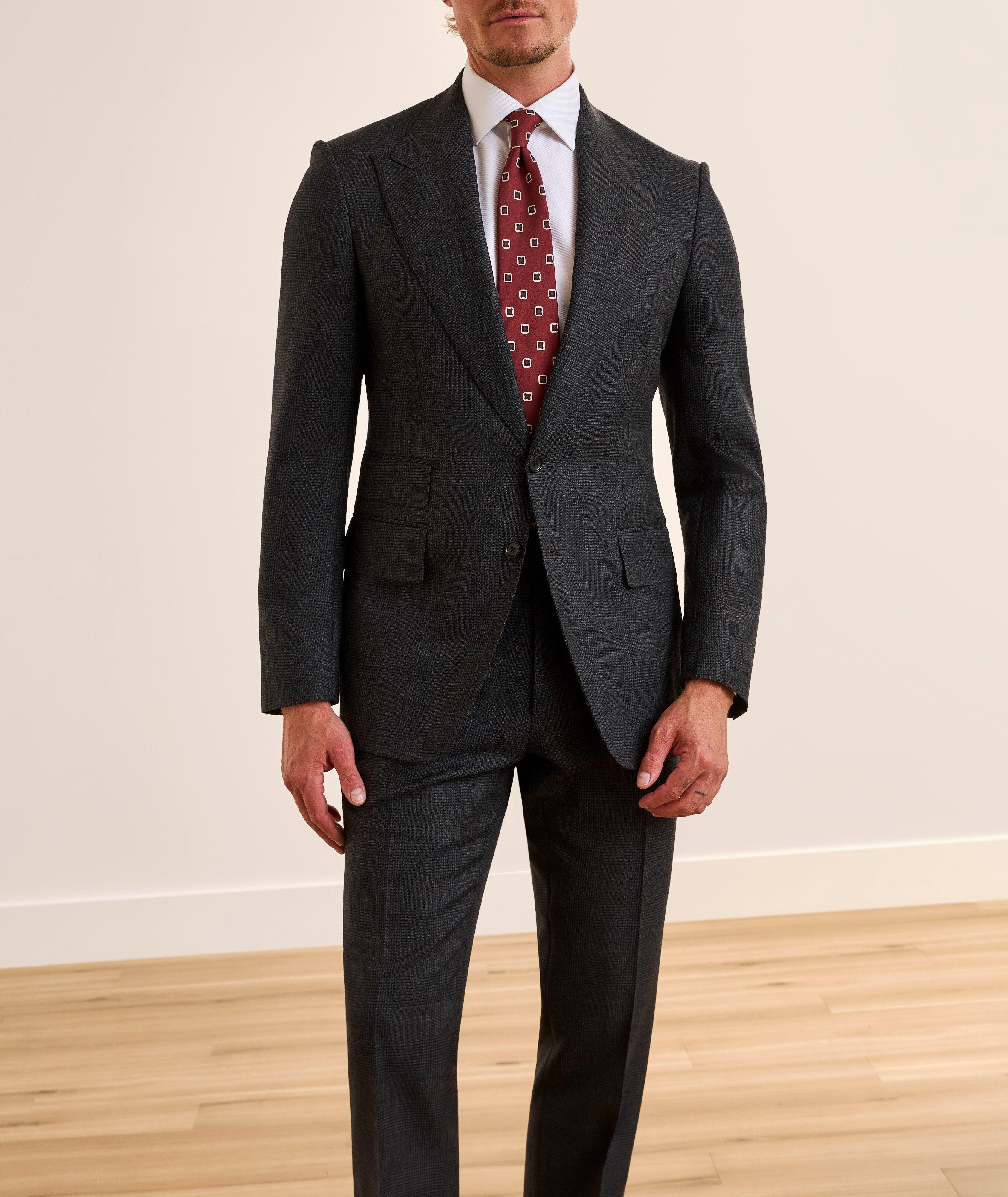 Shelton Prince of Wales Wool Suit image 1