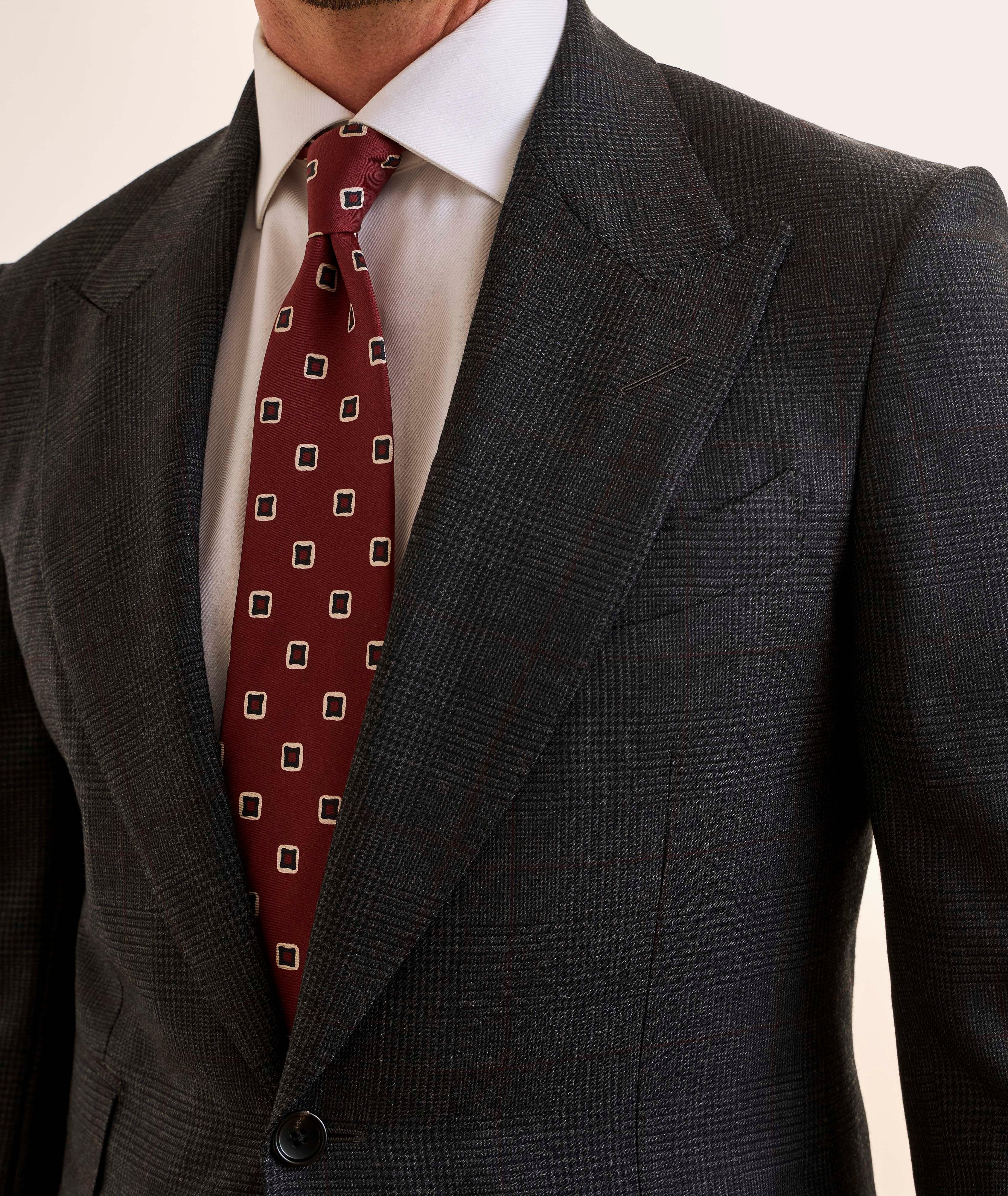 Shelton Prince of Wales Wool Suit image 3
