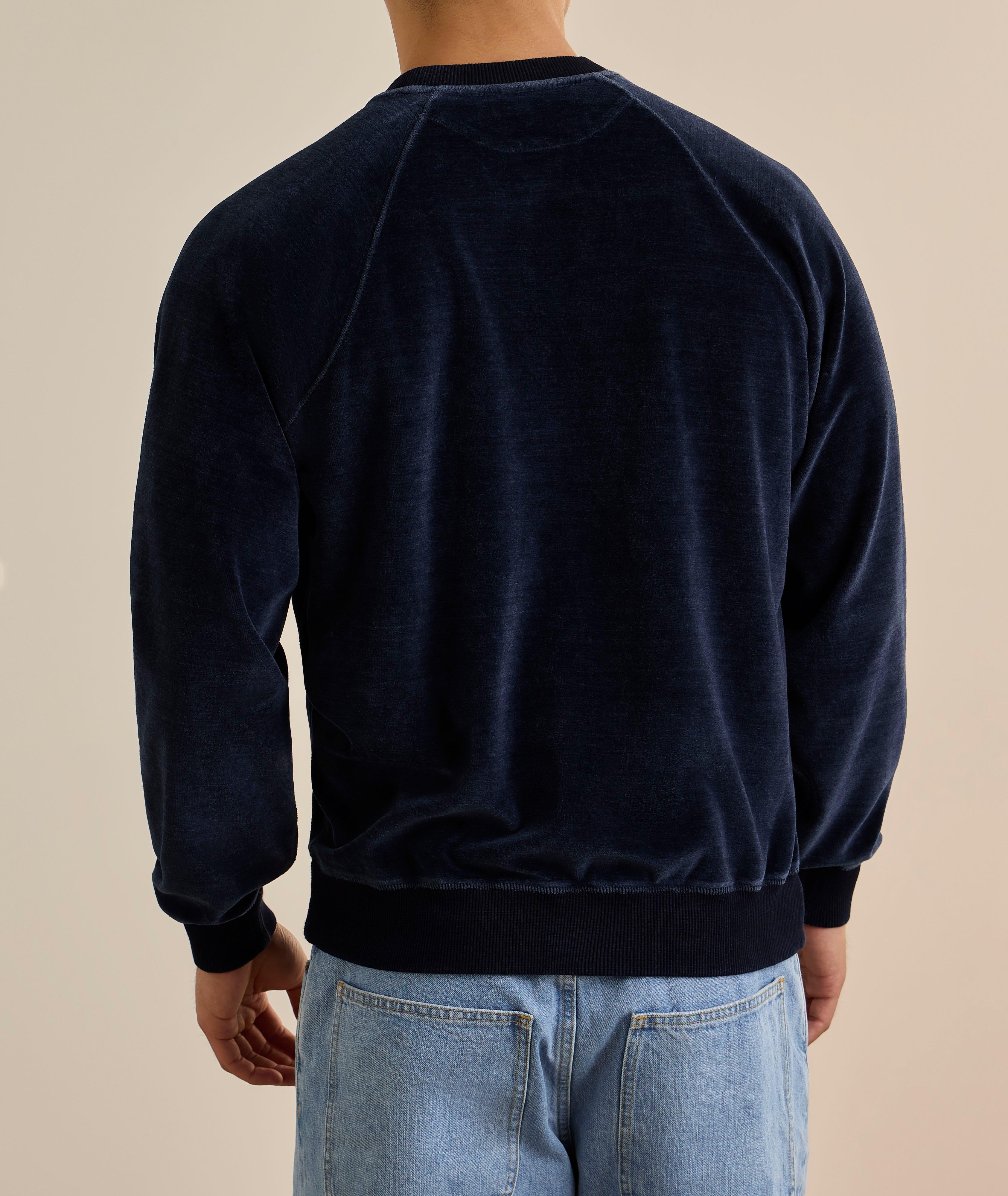 Pull encolure ronde velours image 2