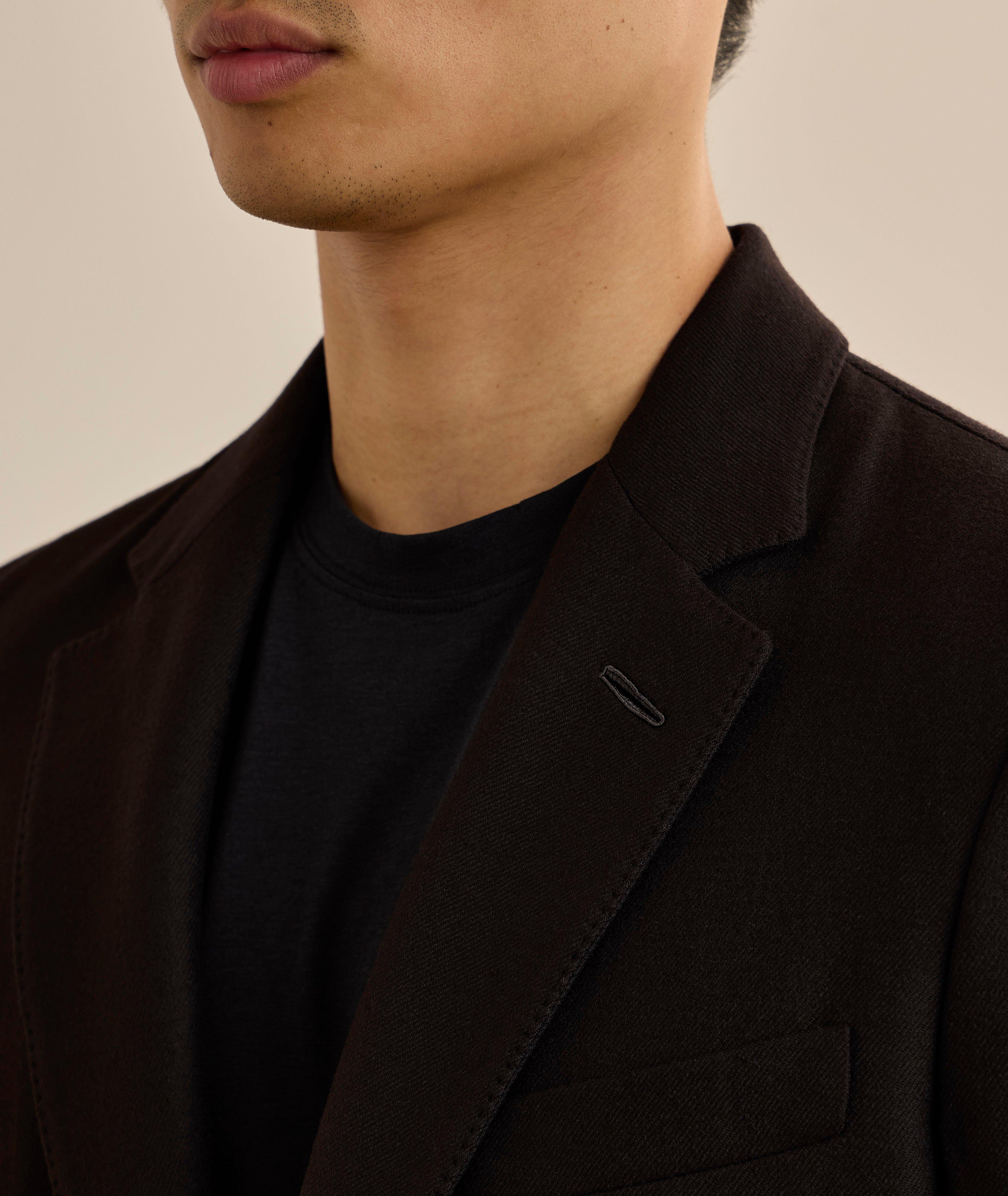 Soft Wool-Cashmere Sport Jacket image 3