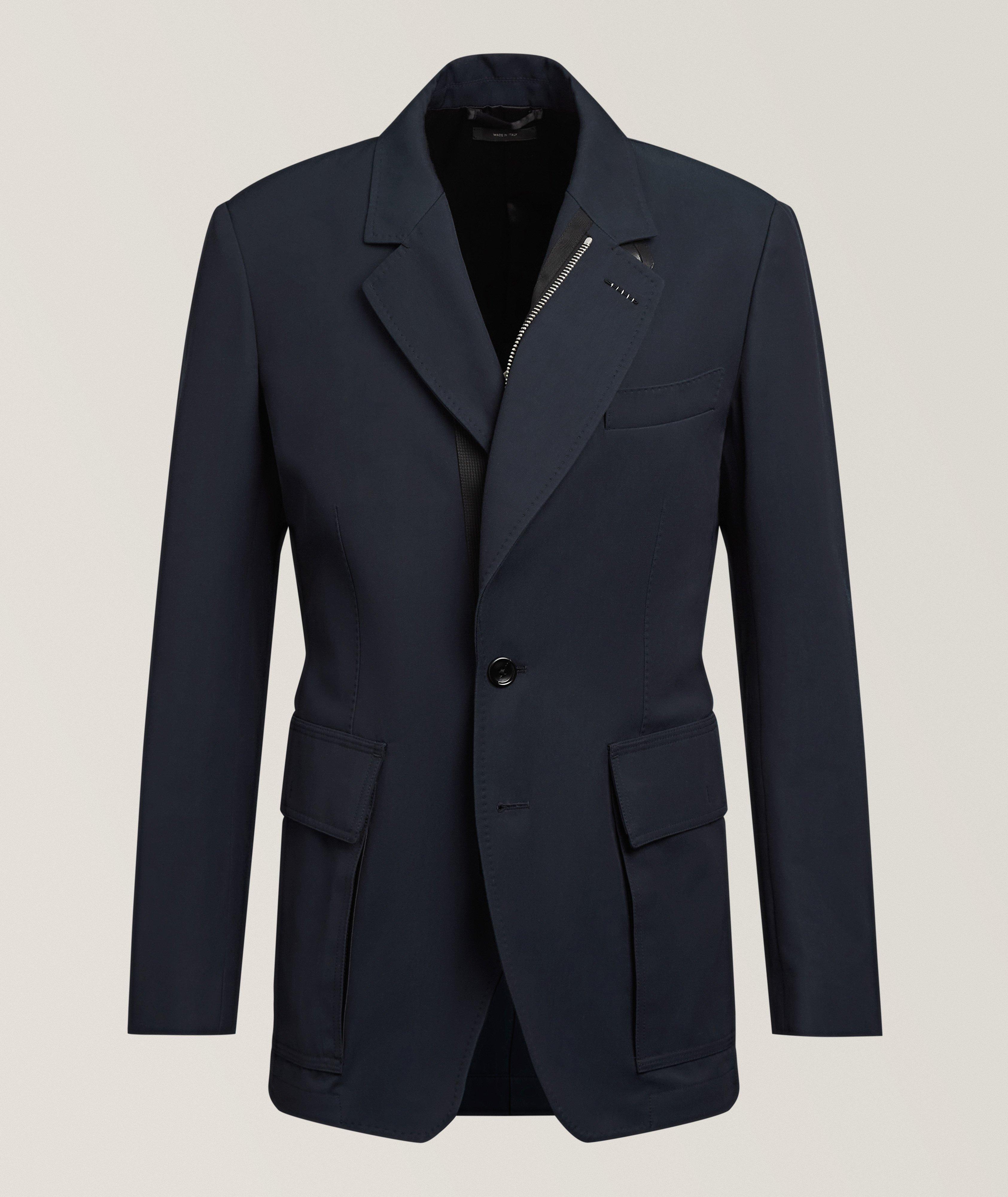 TOM FORD Twill Sartorial Zip Jacket