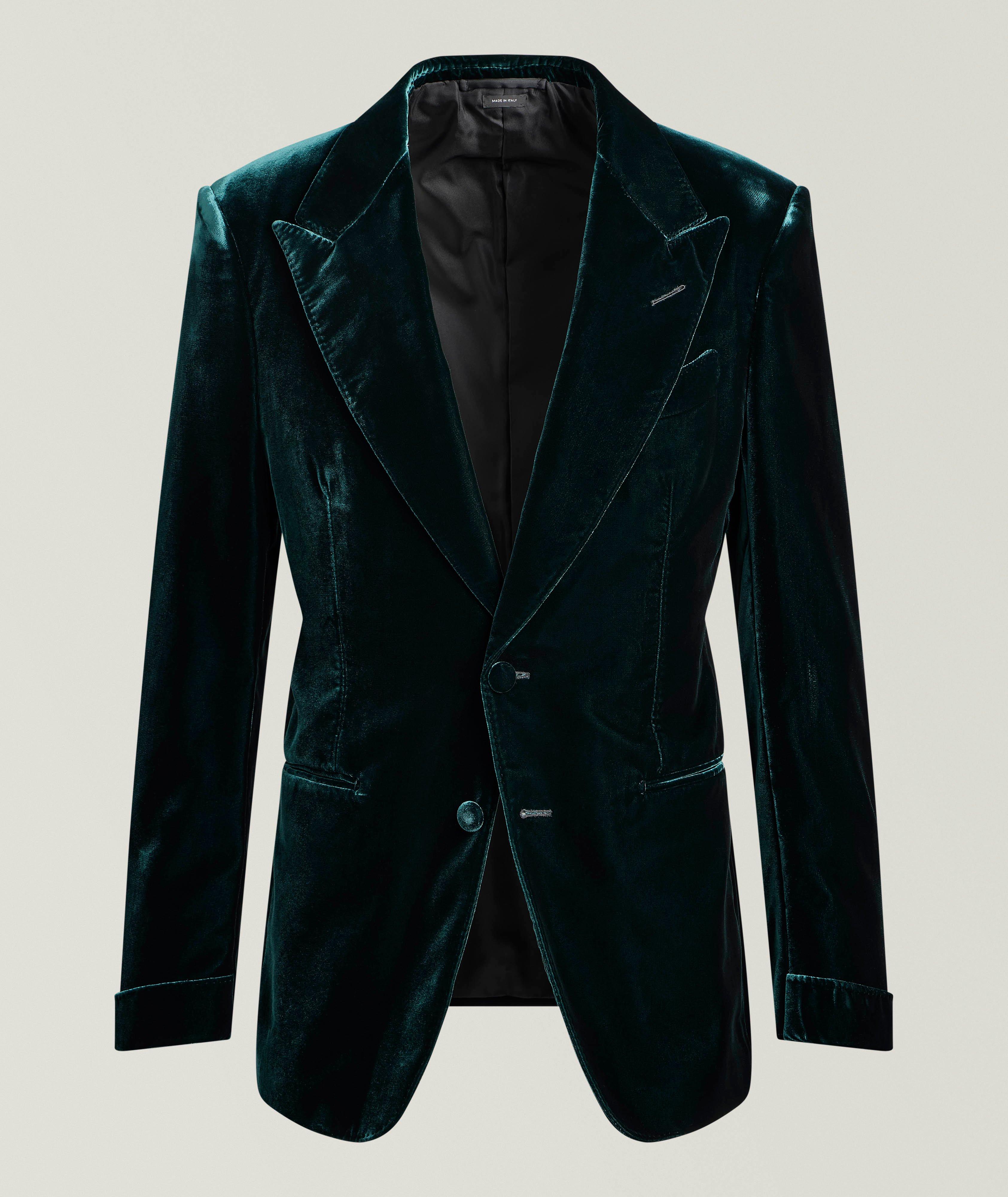 TOM FORD Shelton Velvet Cocktail Jacket