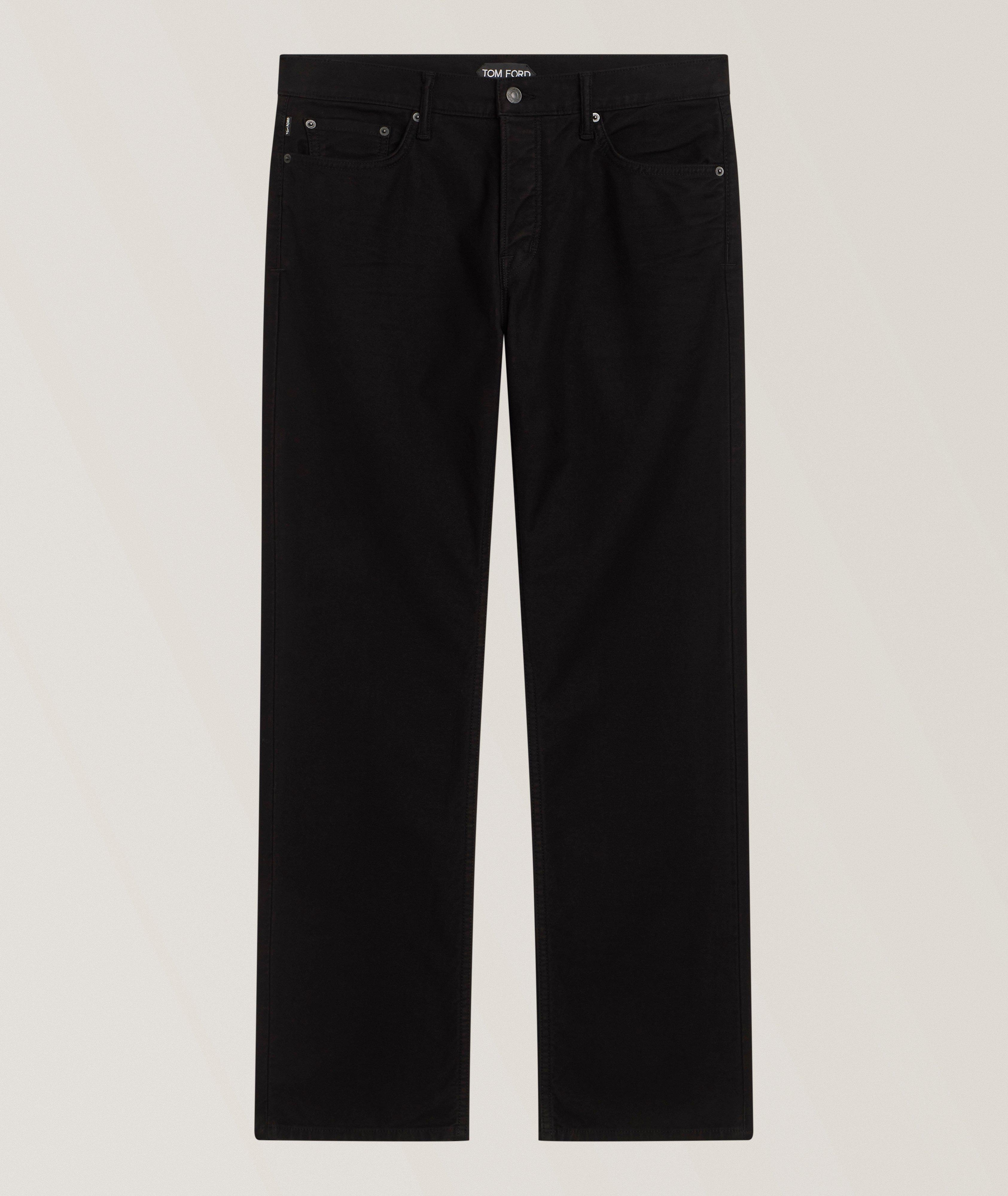 TOM FORD Straight-Fit Moleskin Pants