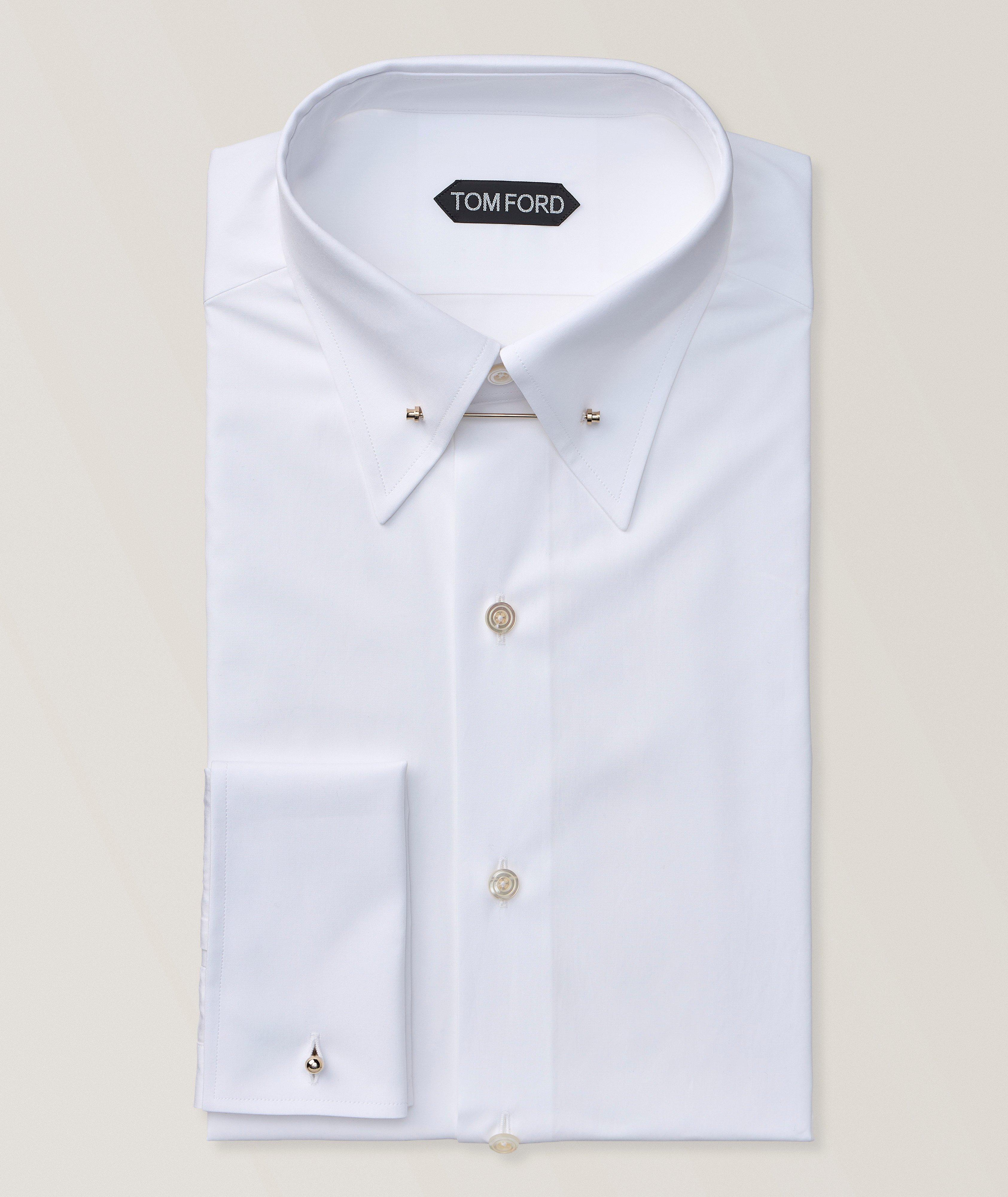 TOM FORD Slim-Fit Cotton Poplin Dress Shirt | Dress Shirts | Harry