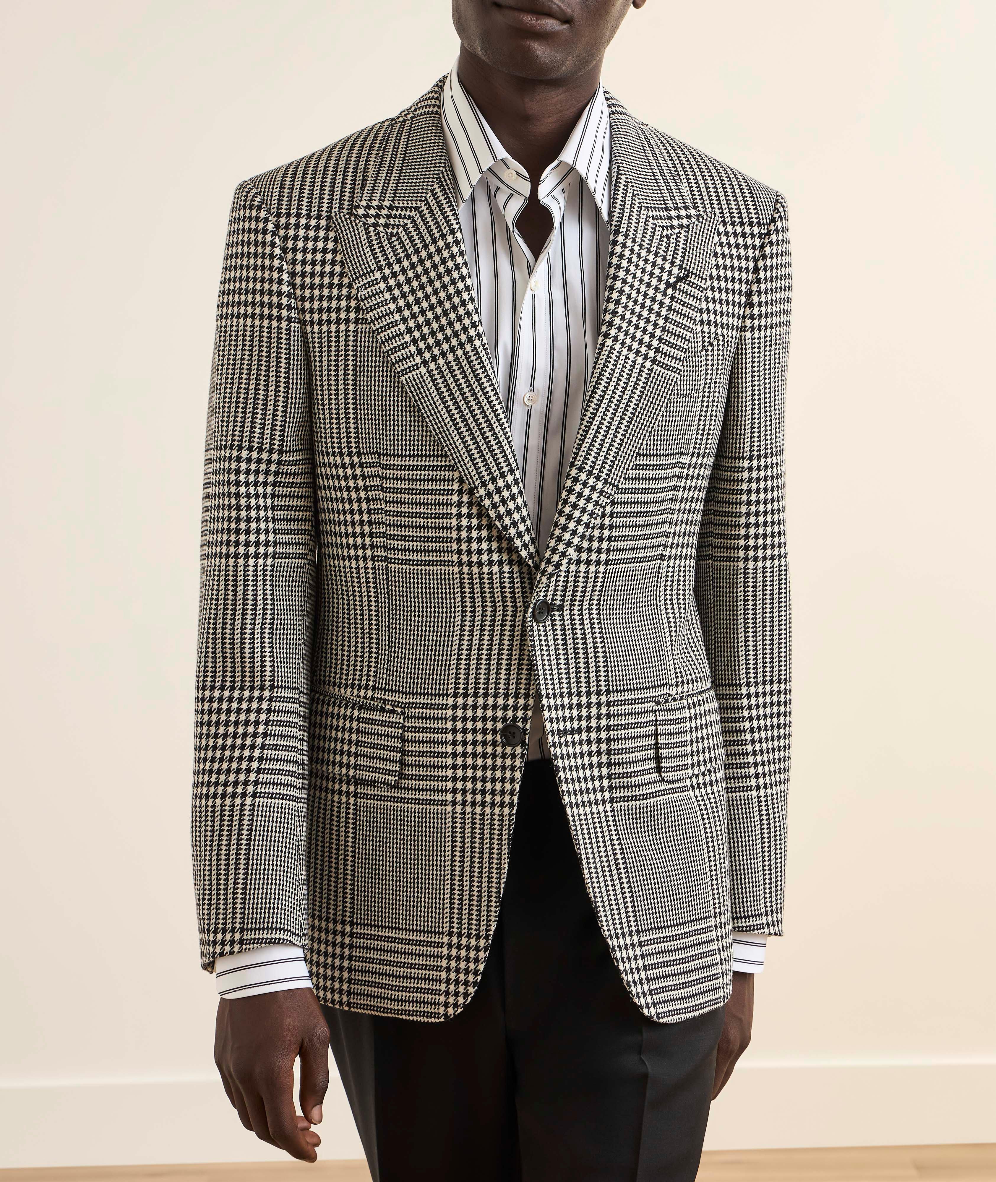Shelton Plaid Wool Sport Jacket image 1