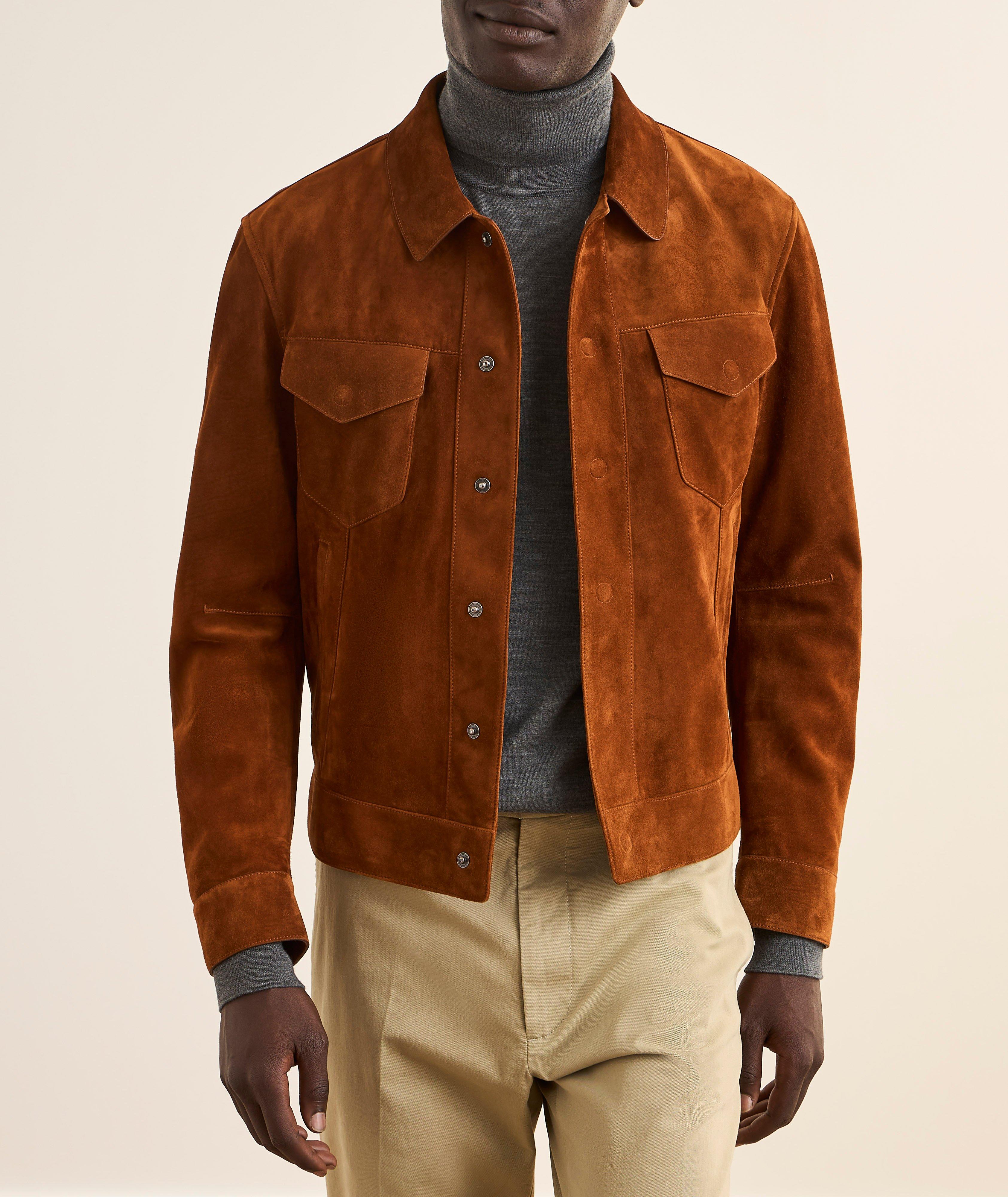 Cashmere Suede Western Jacket image 1