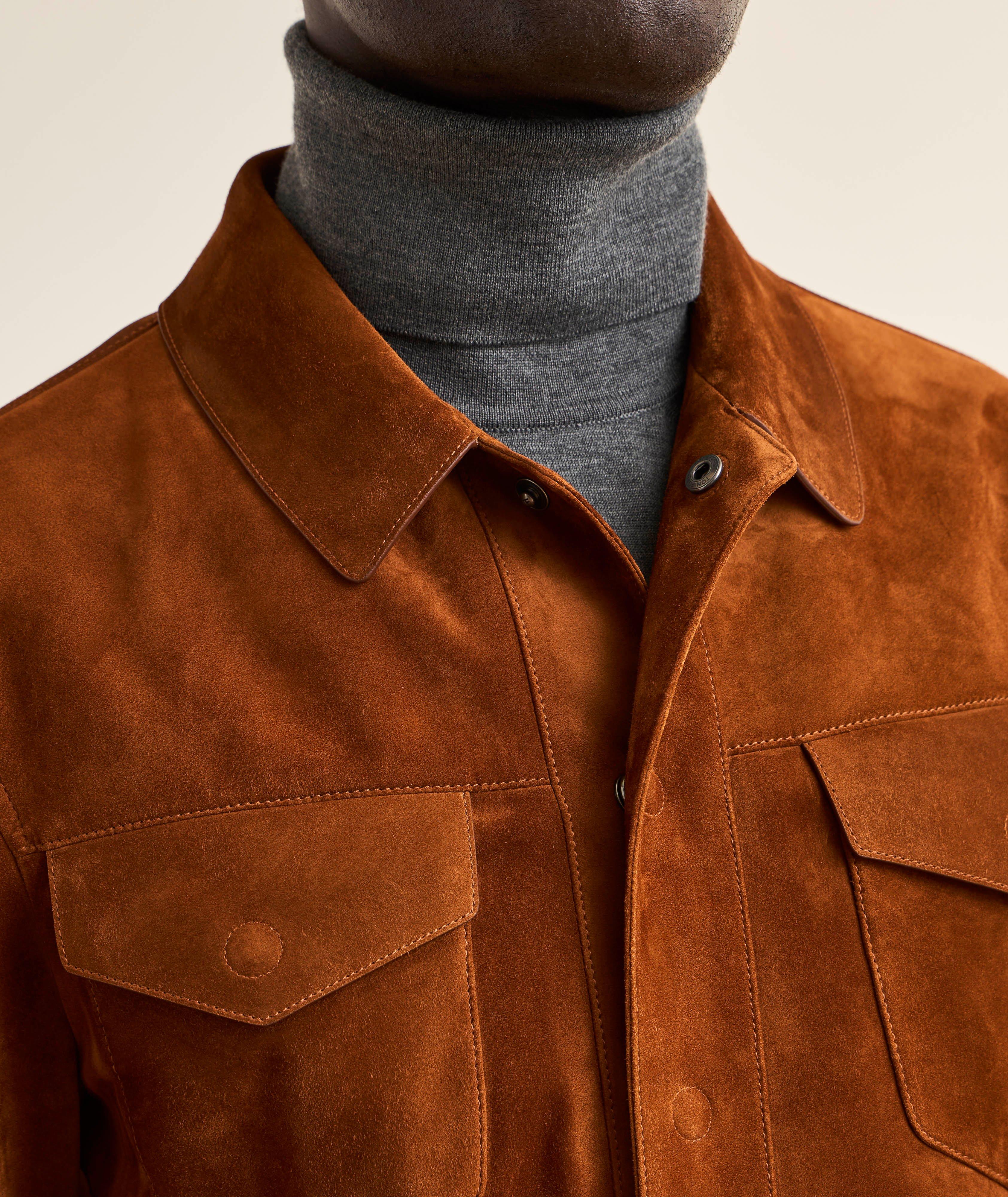 Cashmere Suede Western Jacket image 3