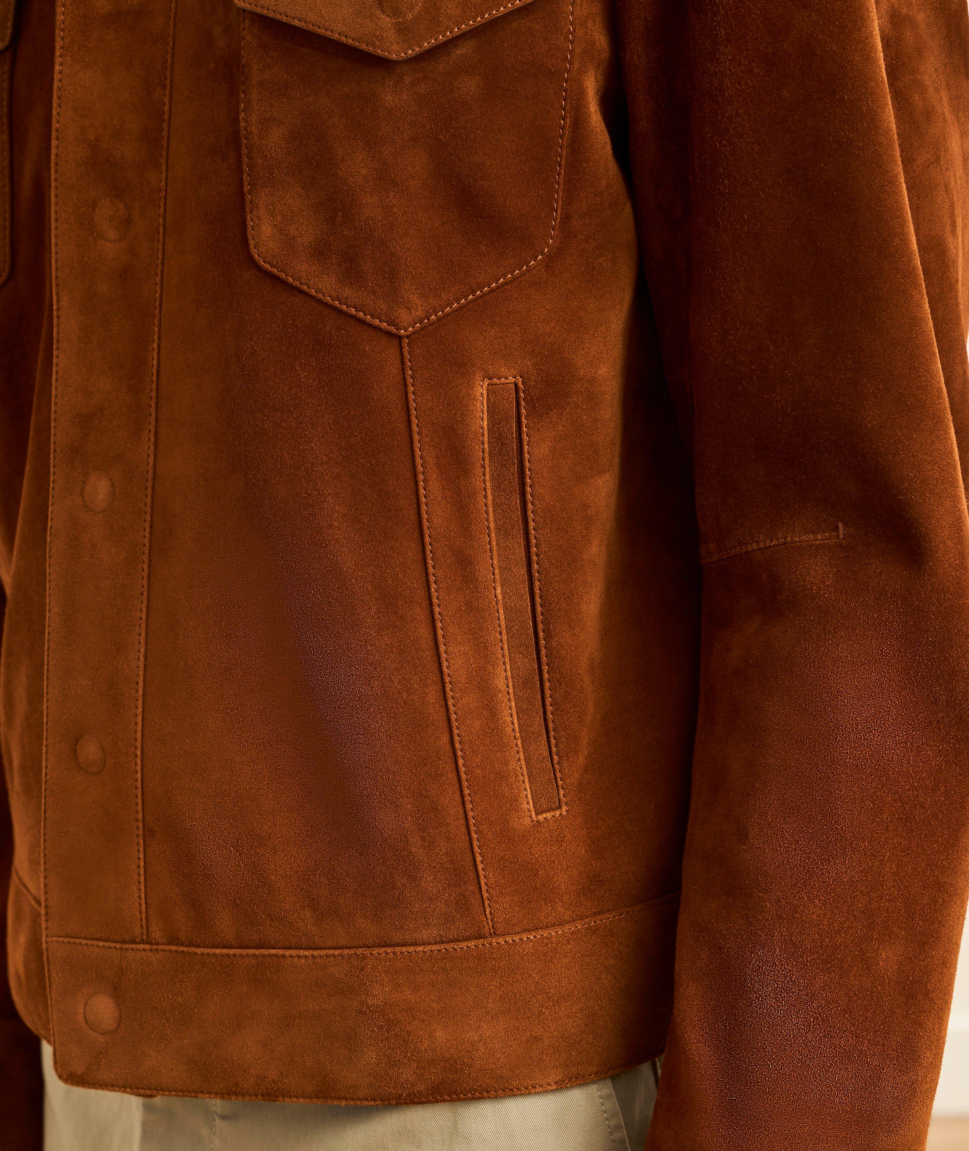 Cashmere Suede Western Jacket image 4