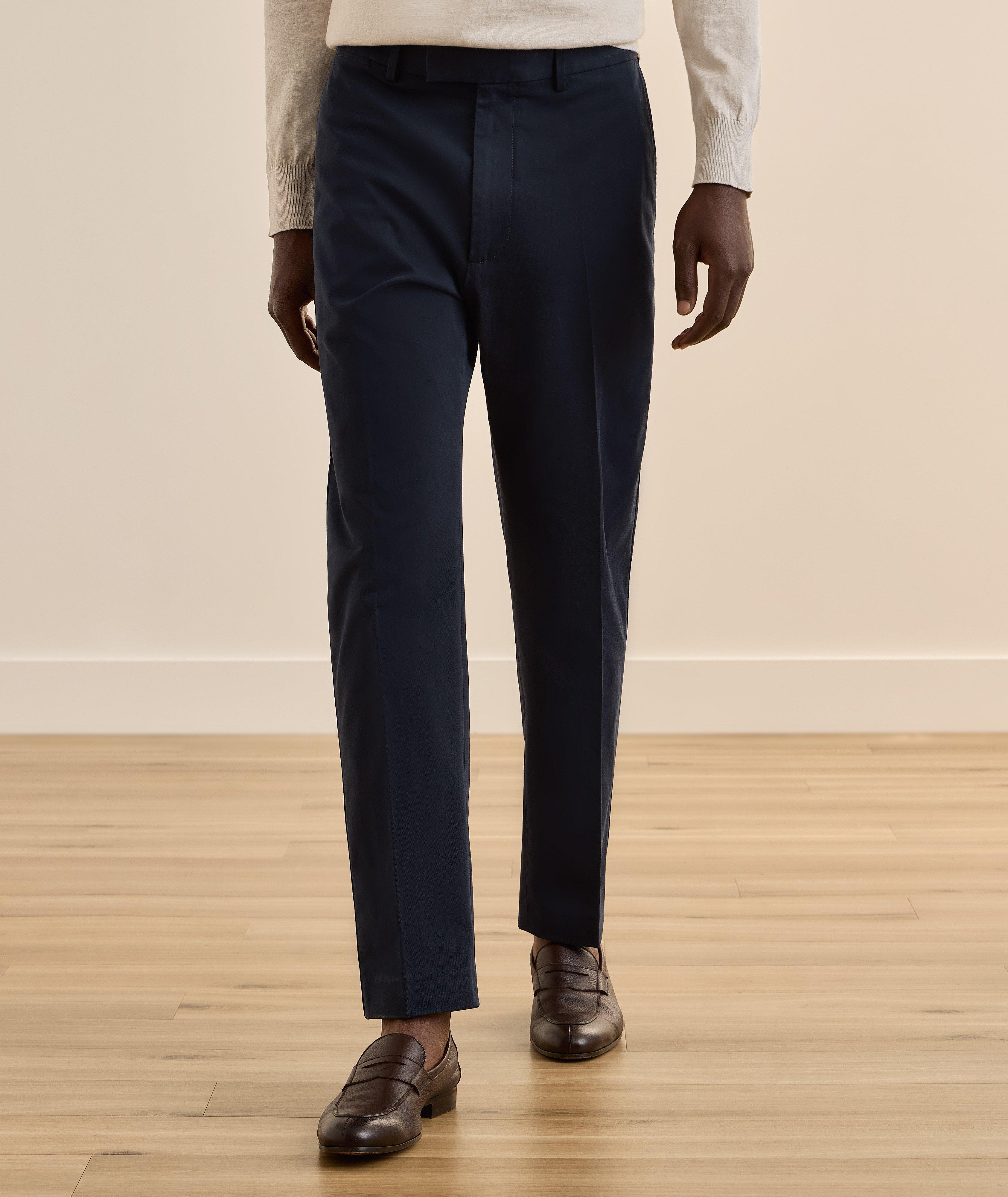 Stretch-Cotton Twill Chino Pants image 1